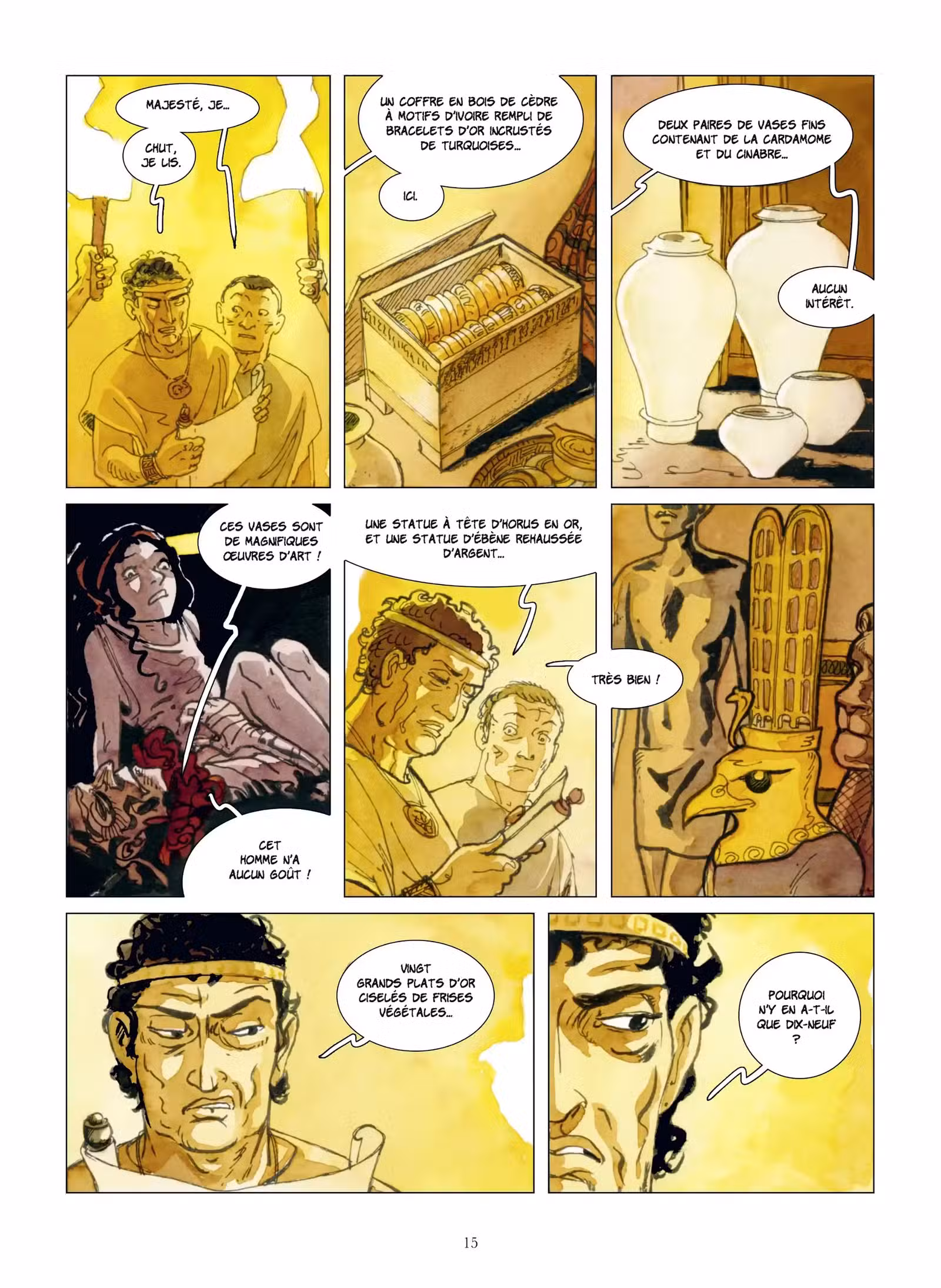 Moi, Cléopâtre, dernière reine d’Égypte Volume 1 page 15