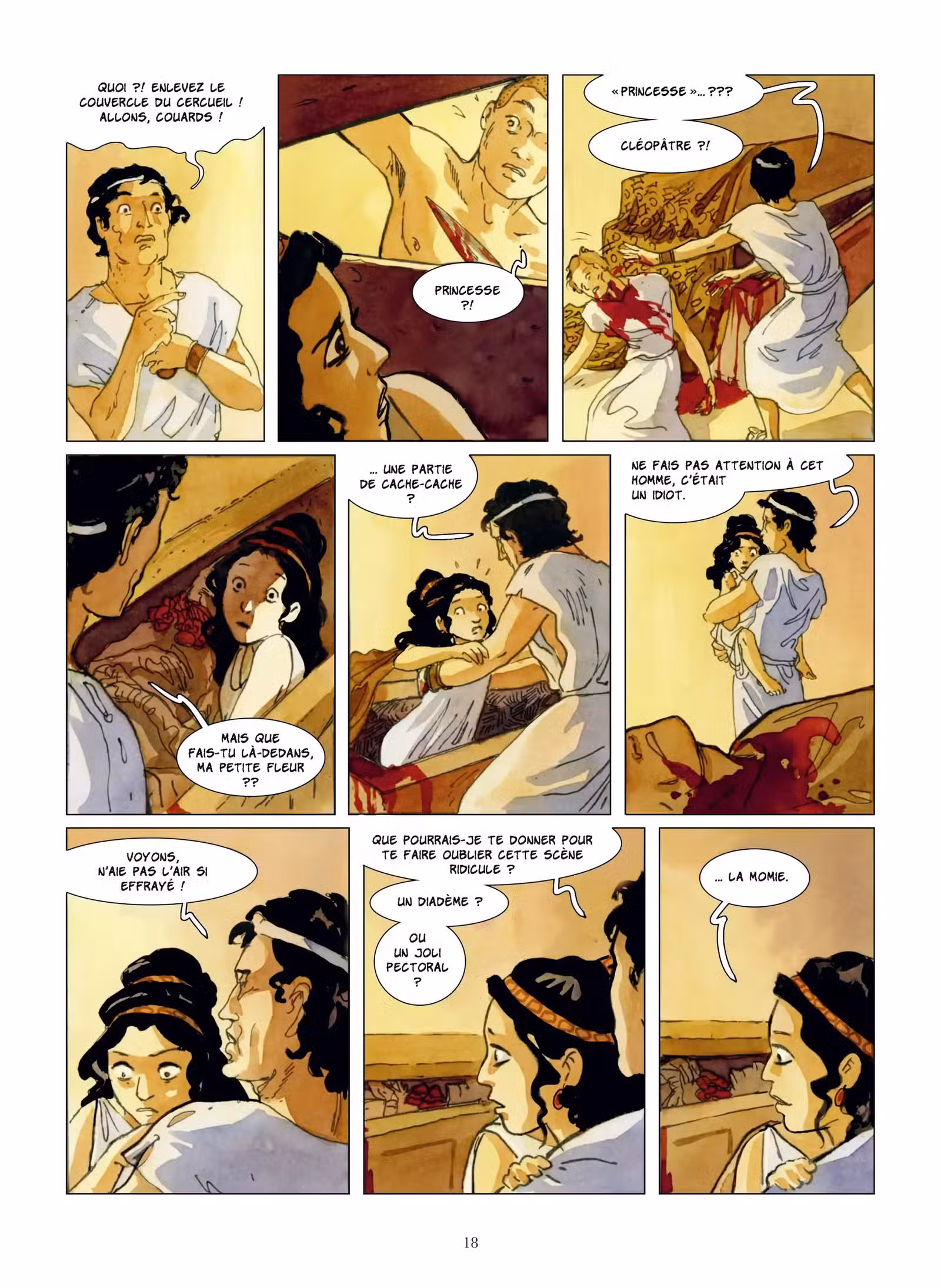 Moi, Cléopâtre, dernière reine d’Égypte Volume 1 page 18