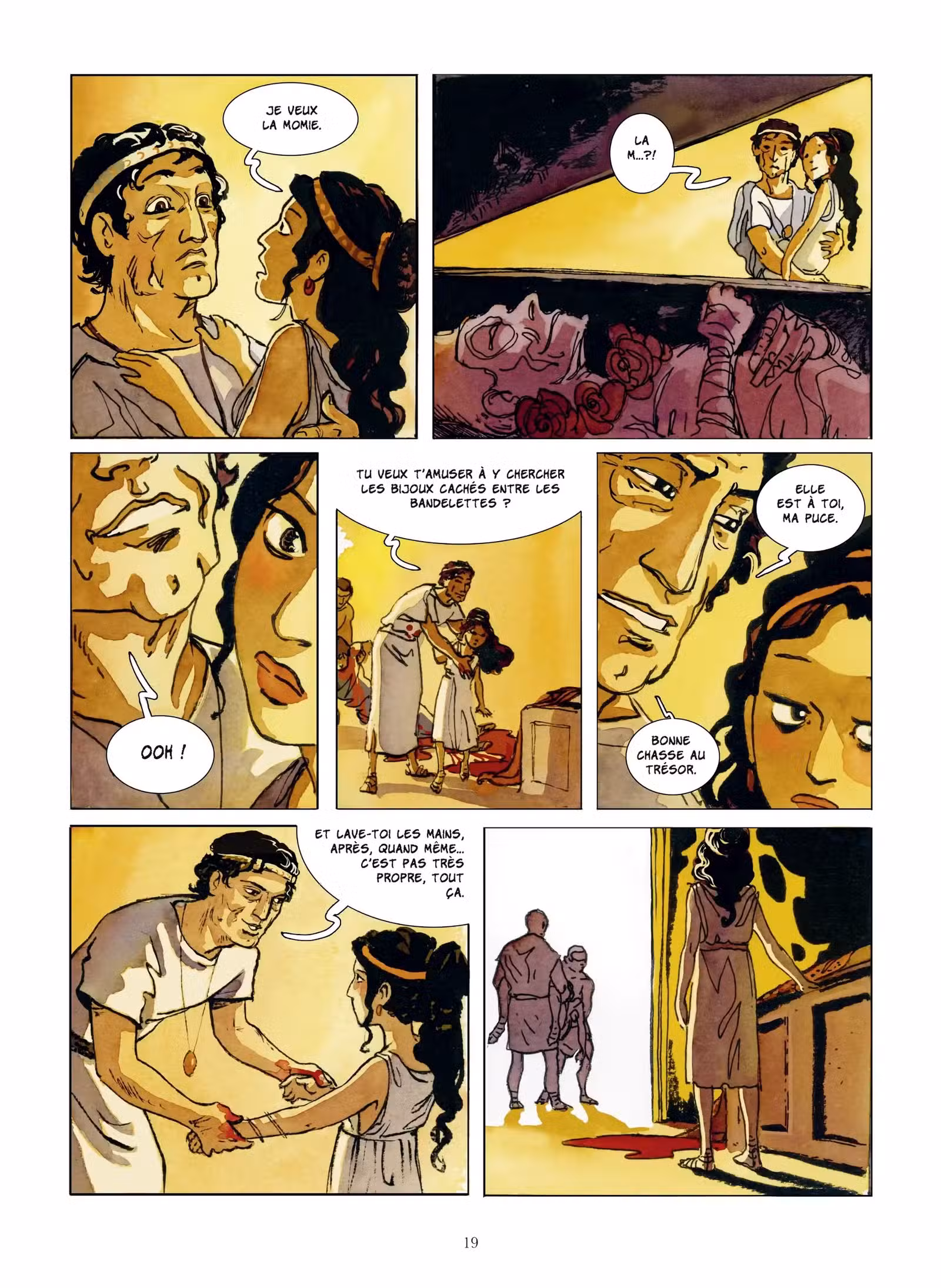 Moi, Cléopâtre, dernière reine d’Égypte Volume 1 page 19