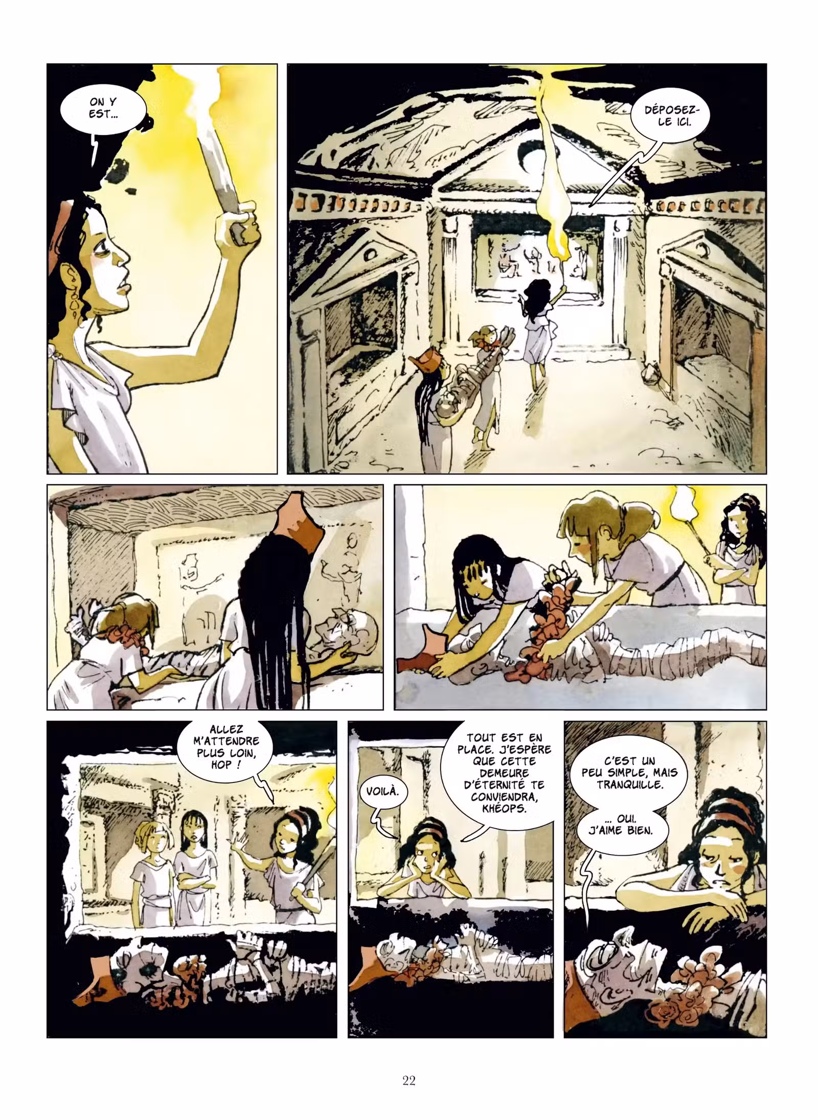 Moi, Cléopâtre, dernière reine d’Égypte Volume 1 page 22