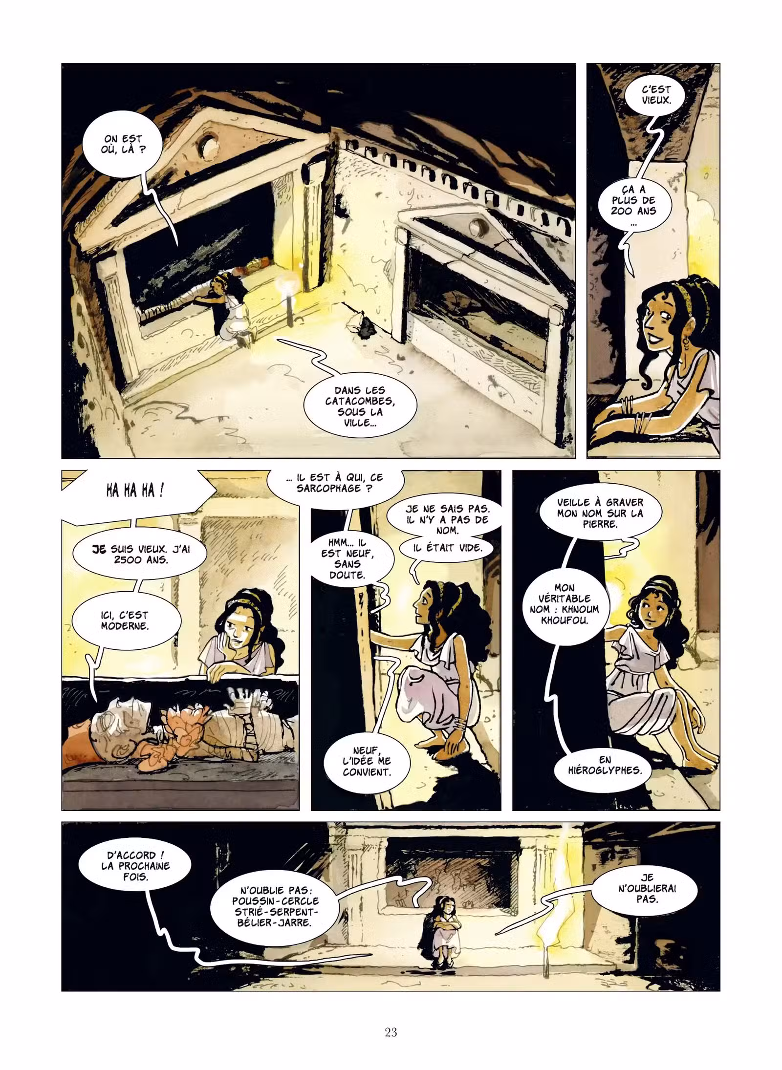 Moi, Cléopâtre, dernière reine d’Égypte Volume 1 page 23