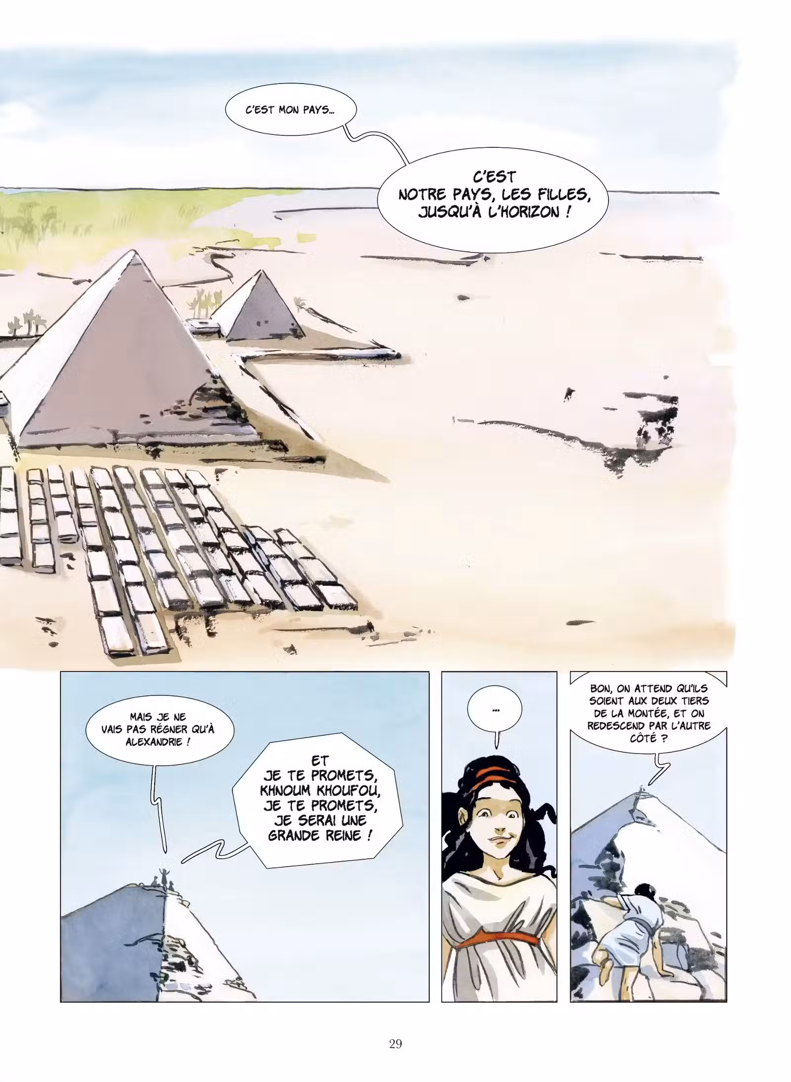 Moi, Cléopâtre, dernière reine d’Égypte Volume 1 page 29