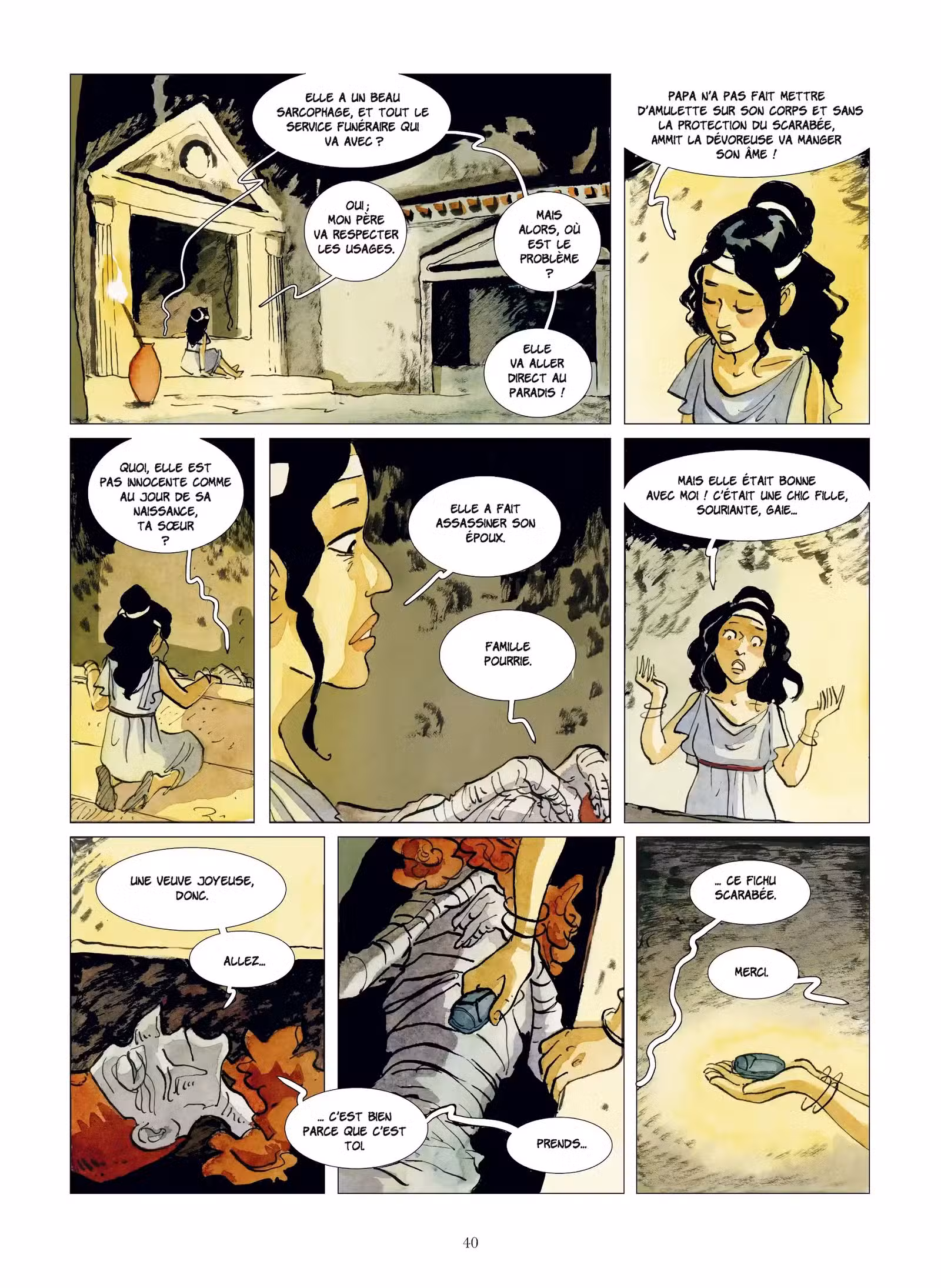 Moi, Cléopâtre, dernière reine d’Égypte Volume 1 page 40