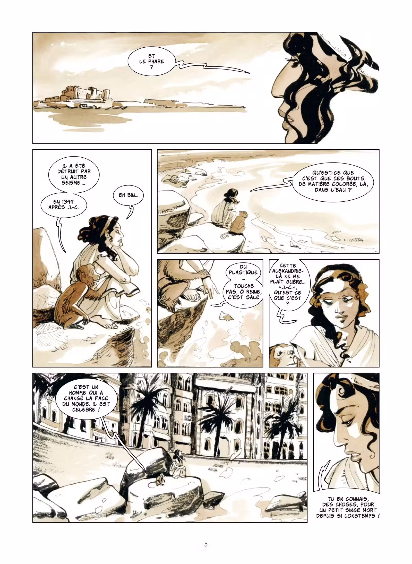 Moi, Cléopâtre, dernière reine d’Égypte Volume 1 page 5