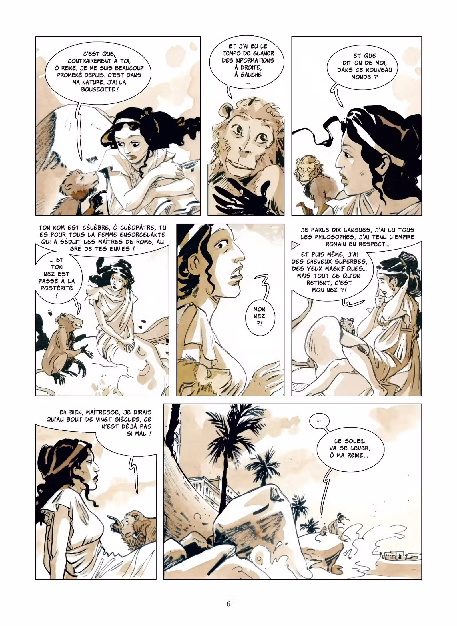 Moi, Cléopâtre, dernière reine d’Égypte Volume 1 page 6