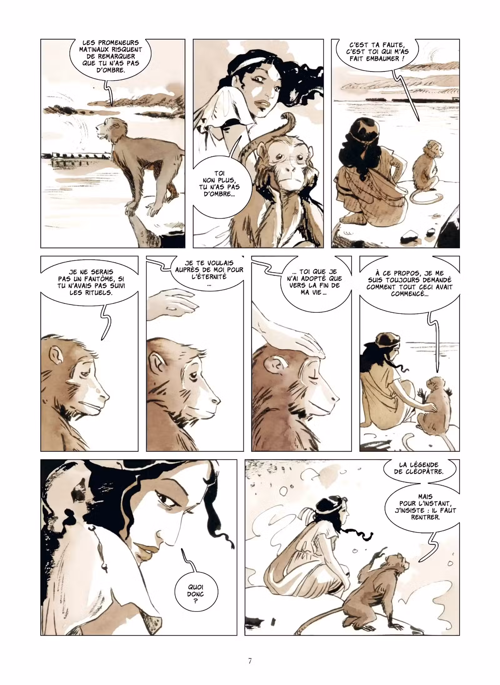 Moi, Cléopâtre, dernière reine d’Égypte Volume 1 page 7