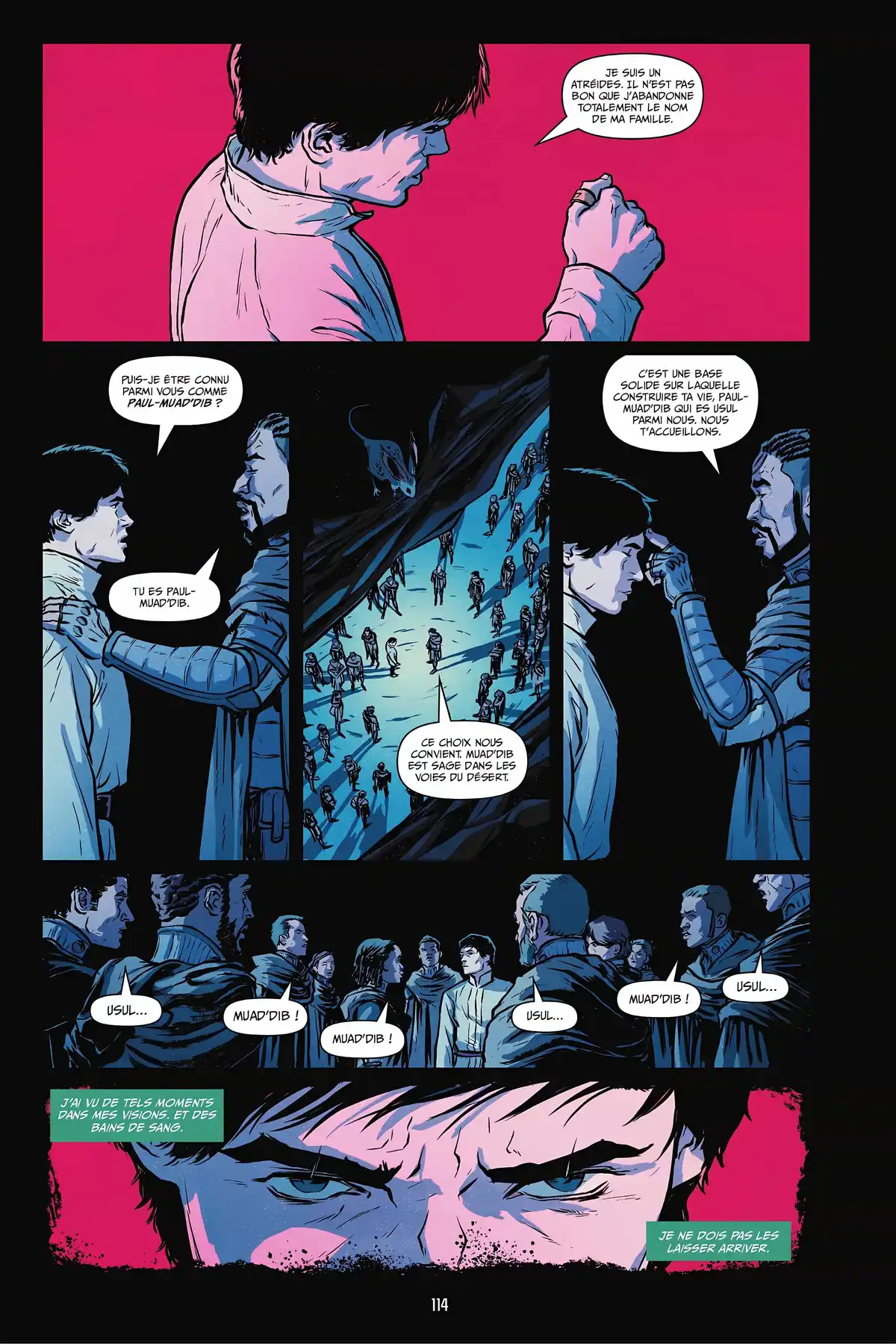 Dune, le roman graphique Volume 2 page 116
