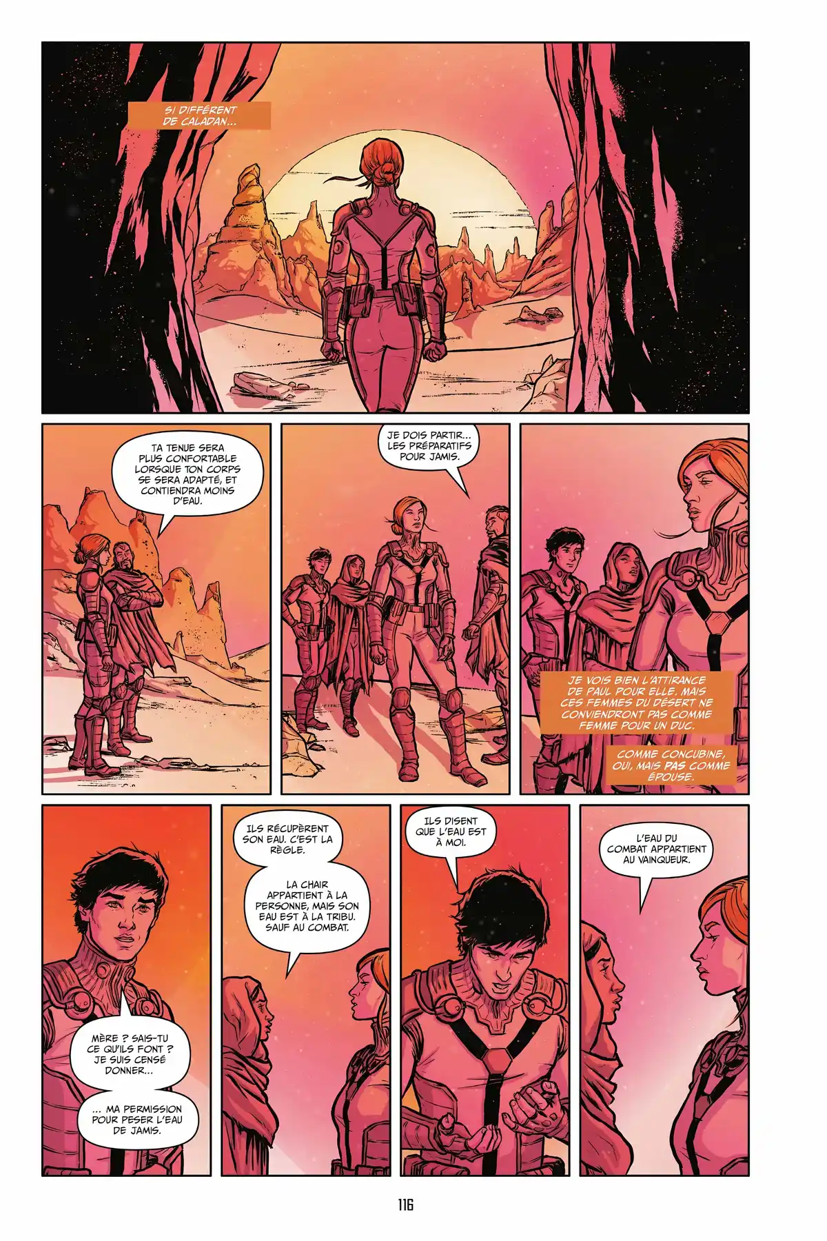 Dune, le roman graphique Volume 2 page 118