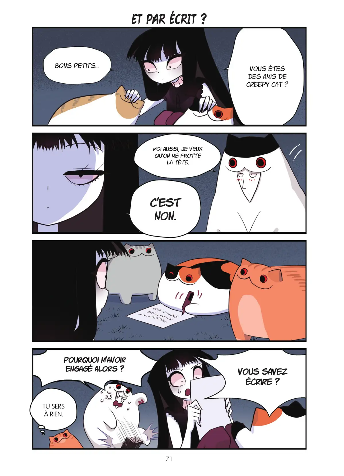 Creepy Cat Volume 1 page 71