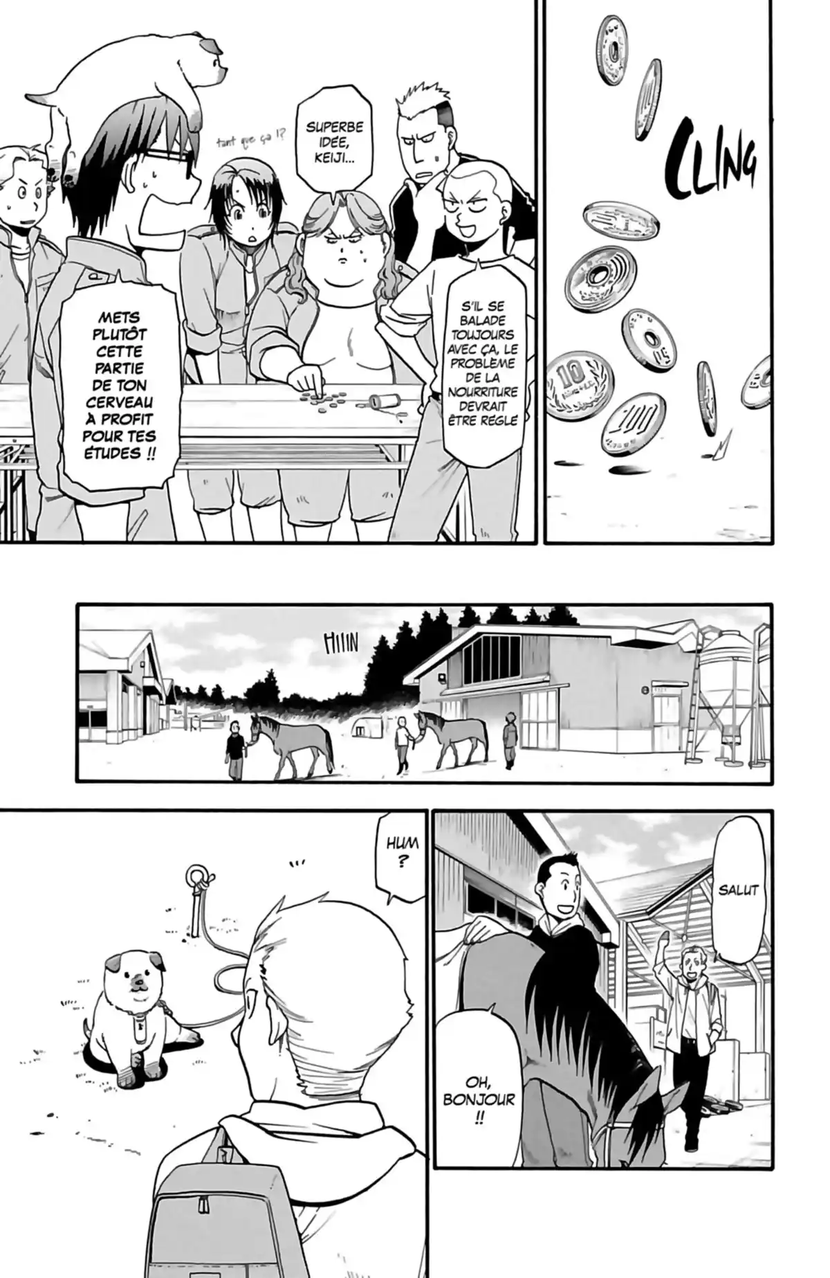 Silver Spoon – La cuillère d’argent Volume 5 page 17