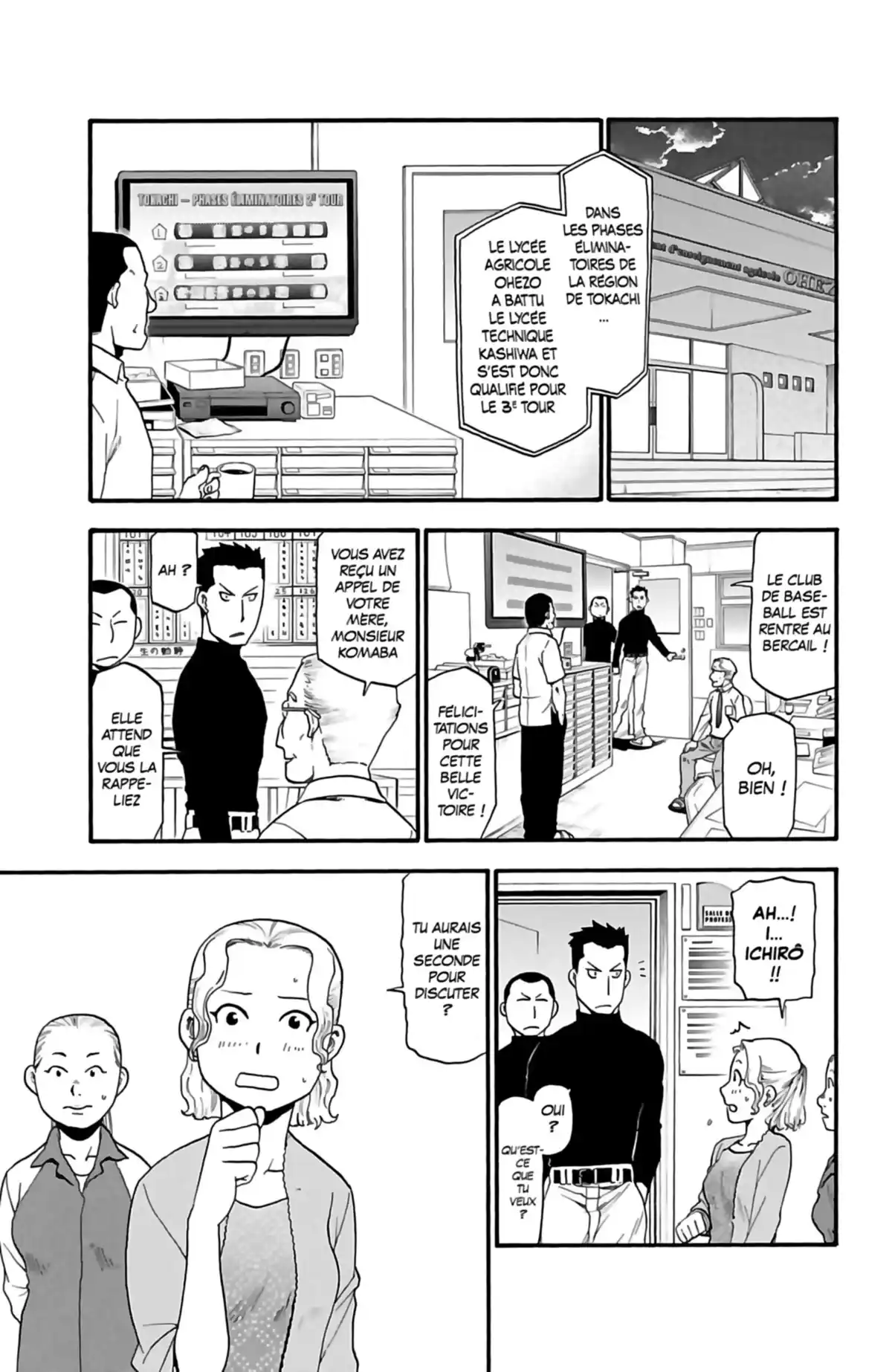 Silver Spoon – La cuillère d’argent Volume 5 page 37