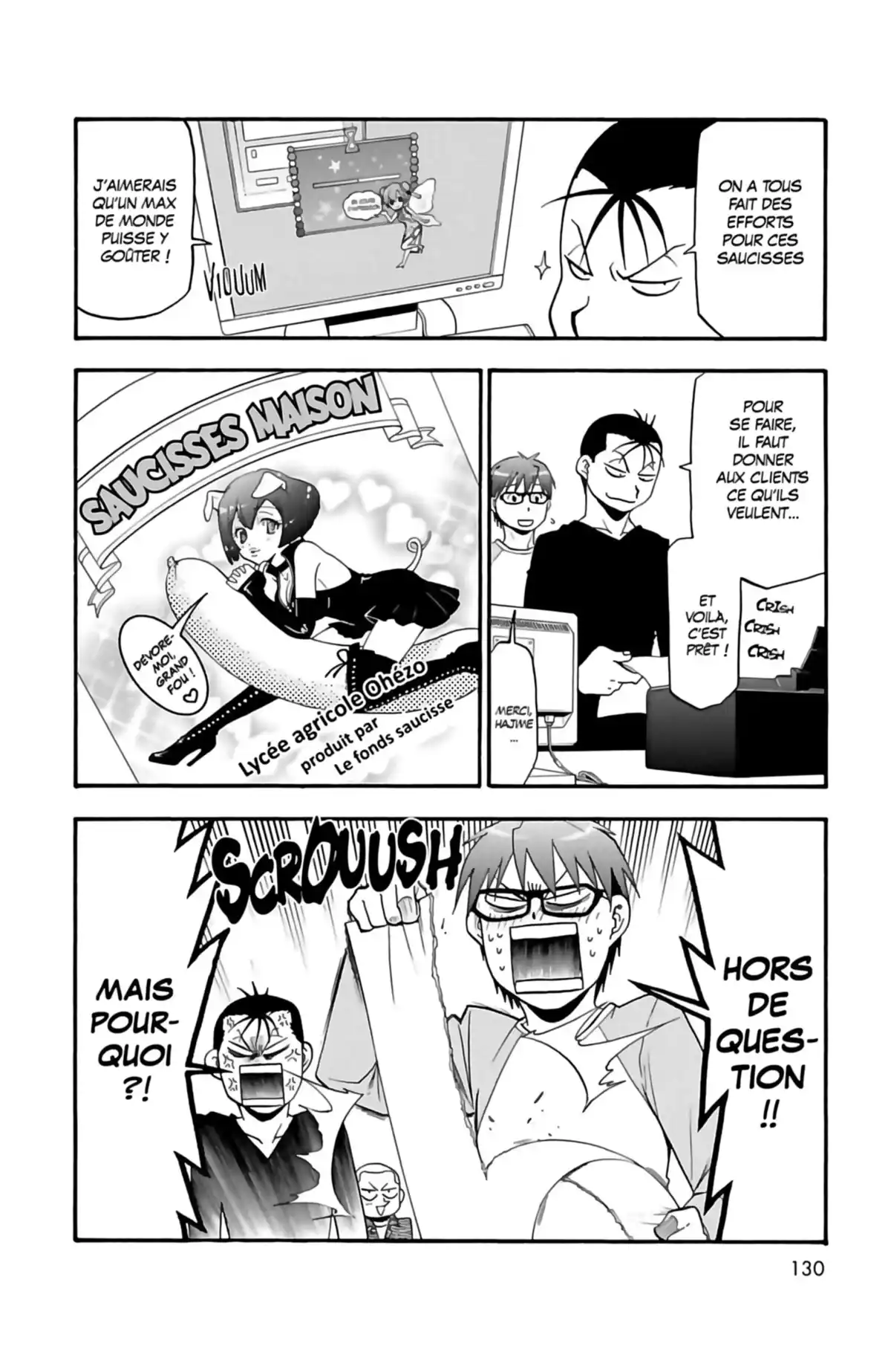 Silver Spoon – La cuillère d’argent Volume 10 page 126