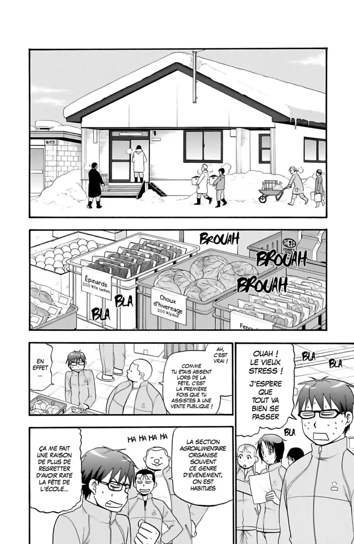 Silver Spoon – La cuillère d’argent Volume 10 page 128