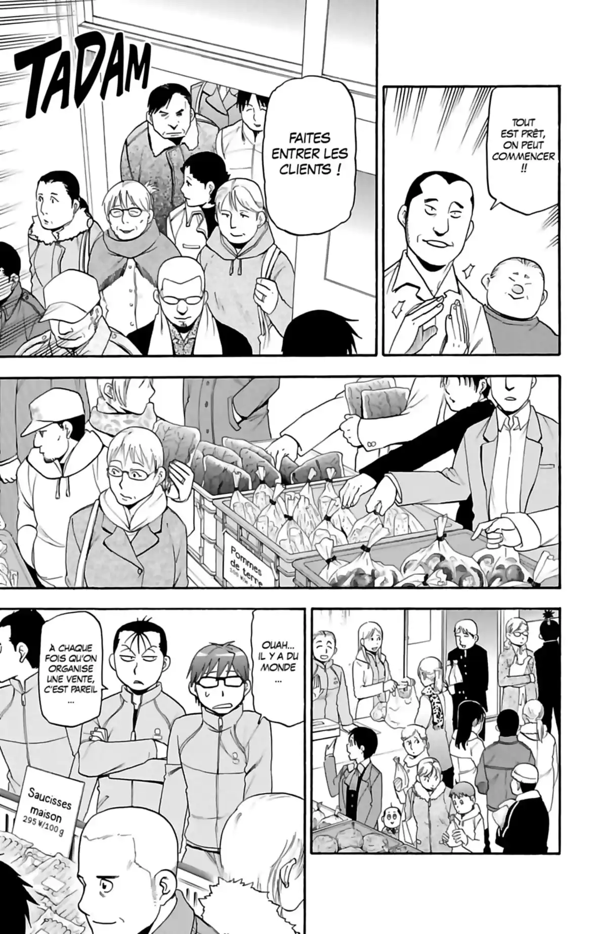 Silver Spoon – La cuillère d’argent Volume 10 page 129