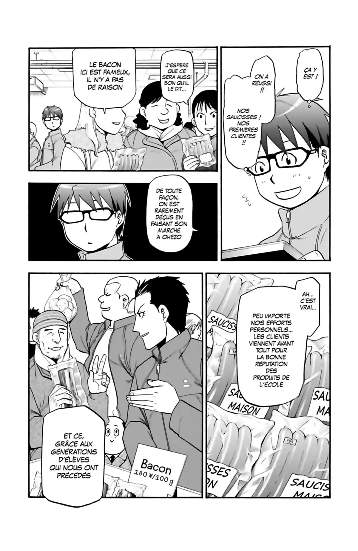 Silver Spoon – La cuillère d’argent Volume 10 page 131