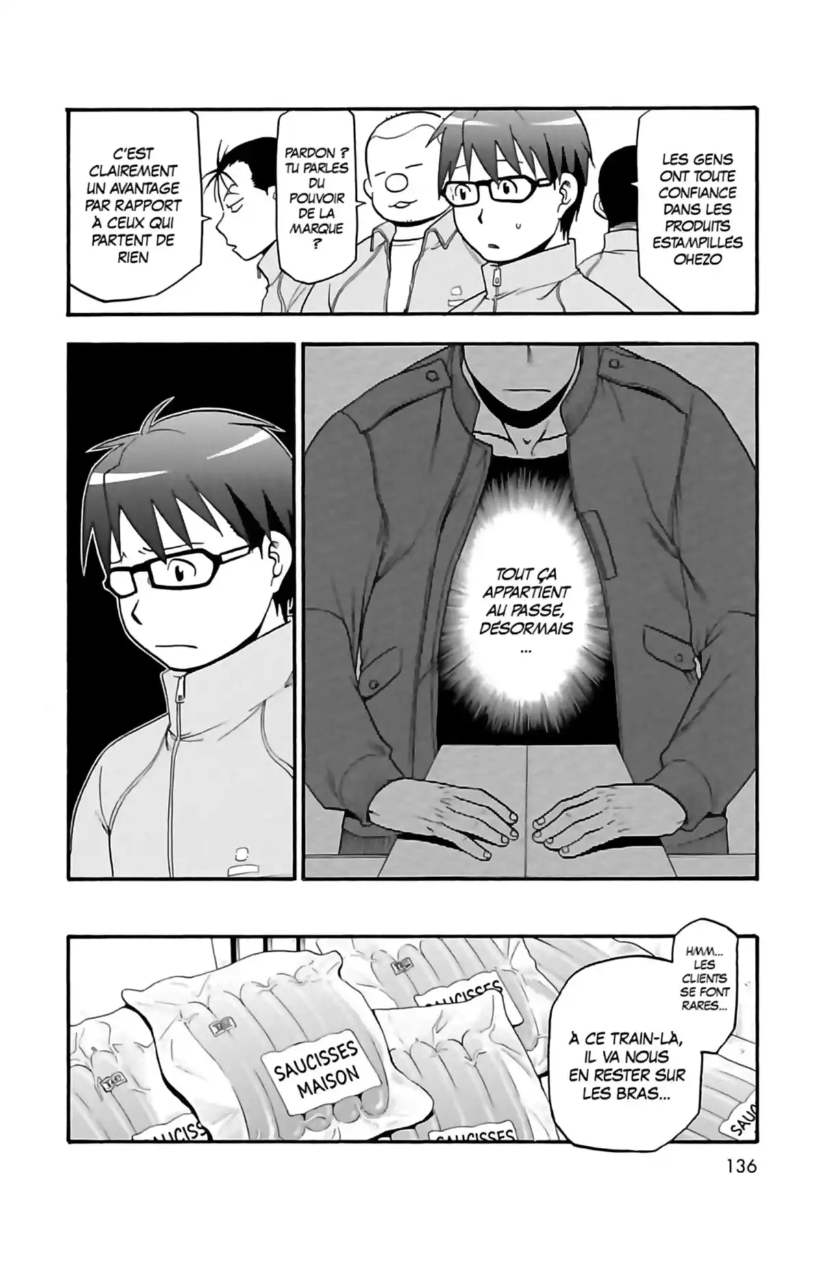Silver Spoon – La cuillère d’argent Volume 10 page 132