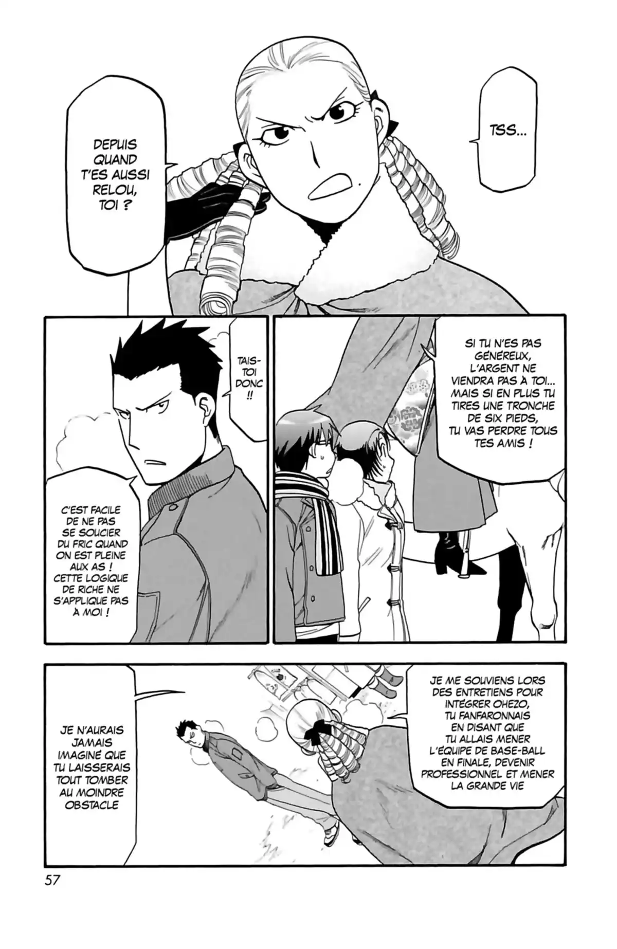 Silver Spoon – La cuillère d’argent Volume 10 page 57