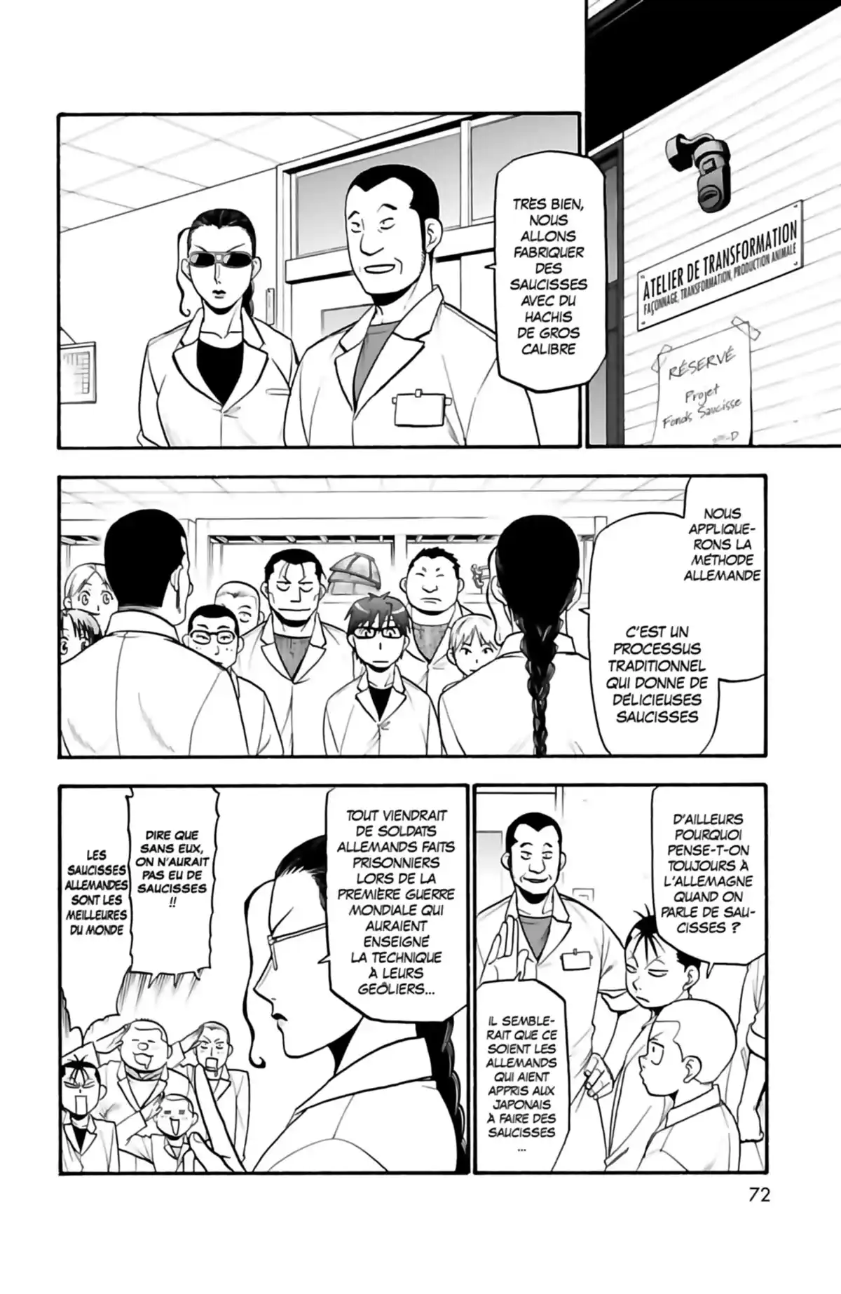 Silver Spoon – La cuillère d’argent Volume 10 page 71