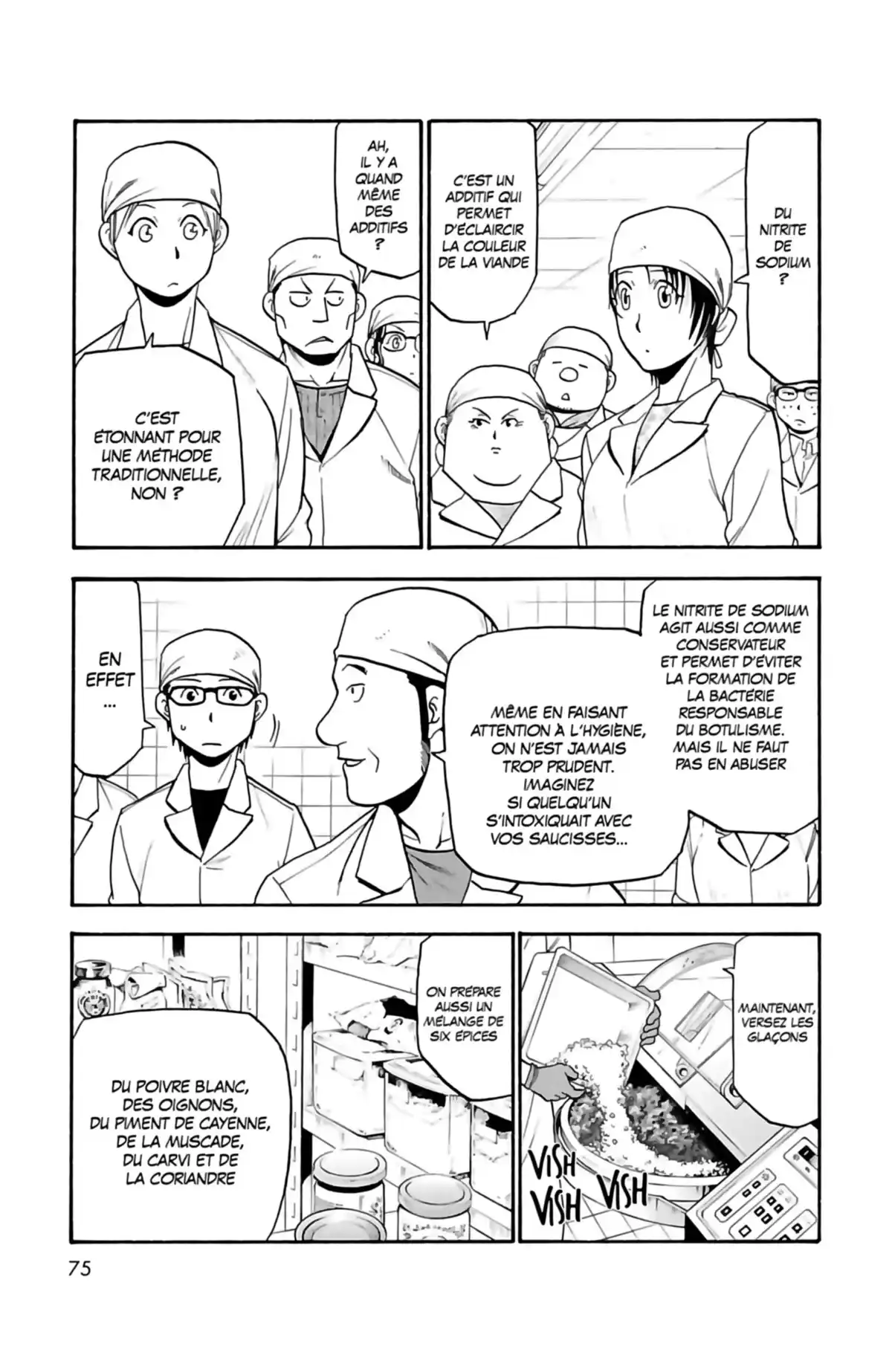 Silver Spoon – La cuillère d’argent Volume 10 page 74