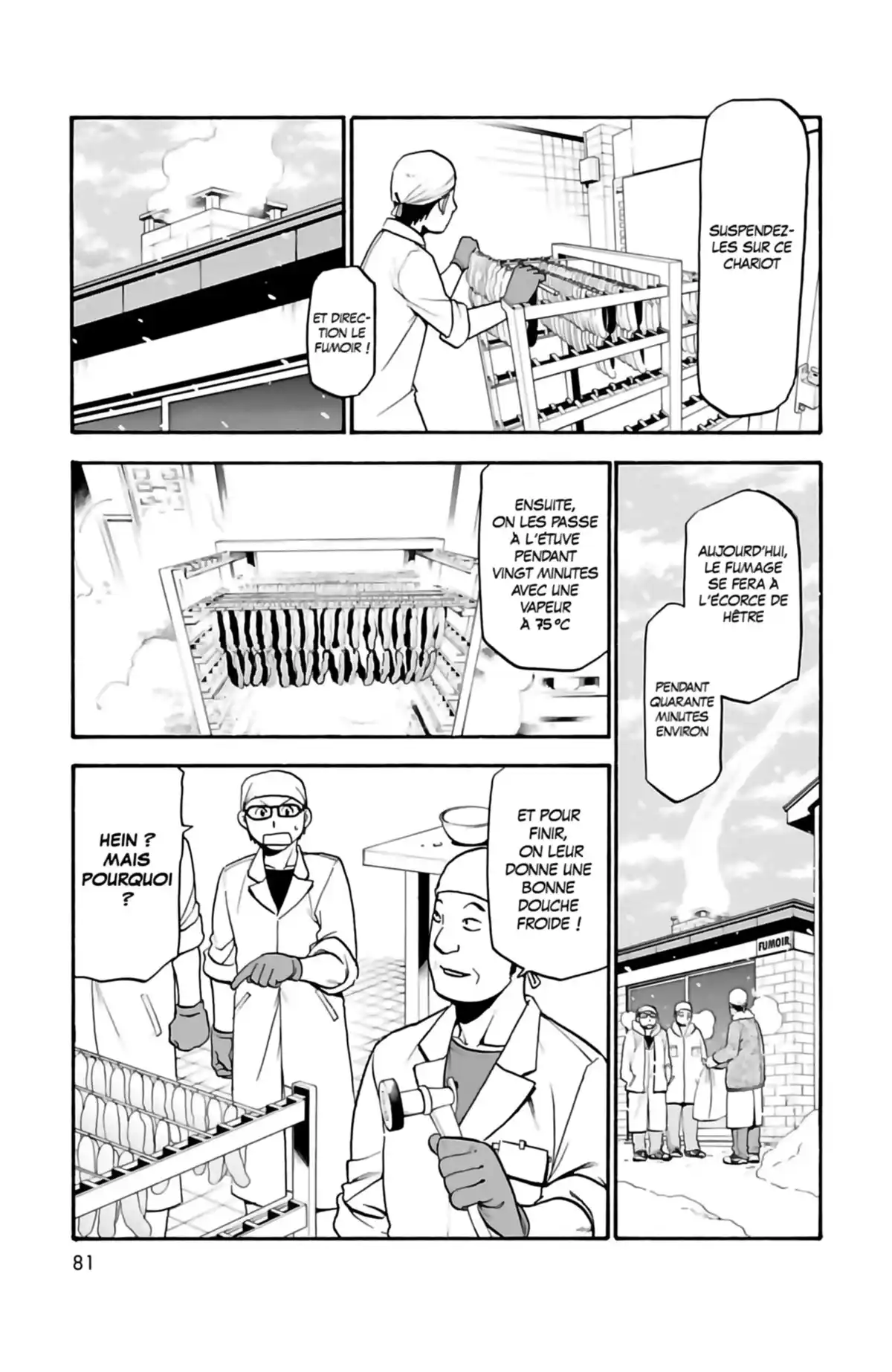 Silver Spoon – La cuillère d’argent Volume 10 page 80