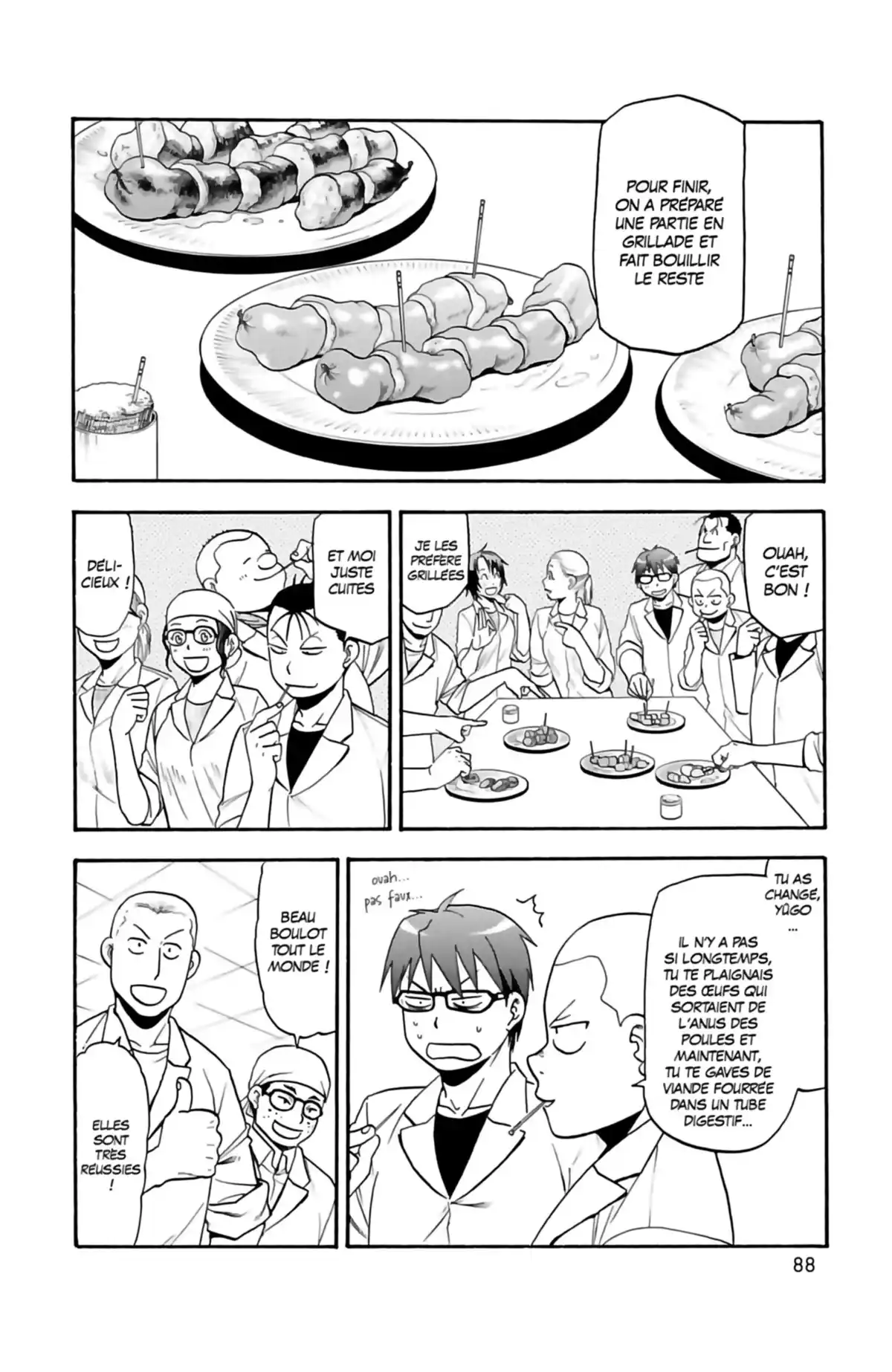 Silver Spoon – La cuillère d’argent Volume 10 page 86