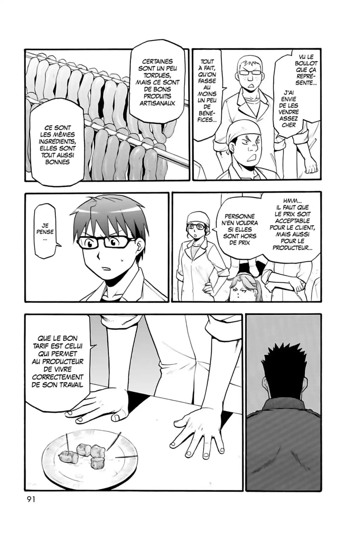 Silver Spoon – La cuillère d’argent Volume 10 page 89