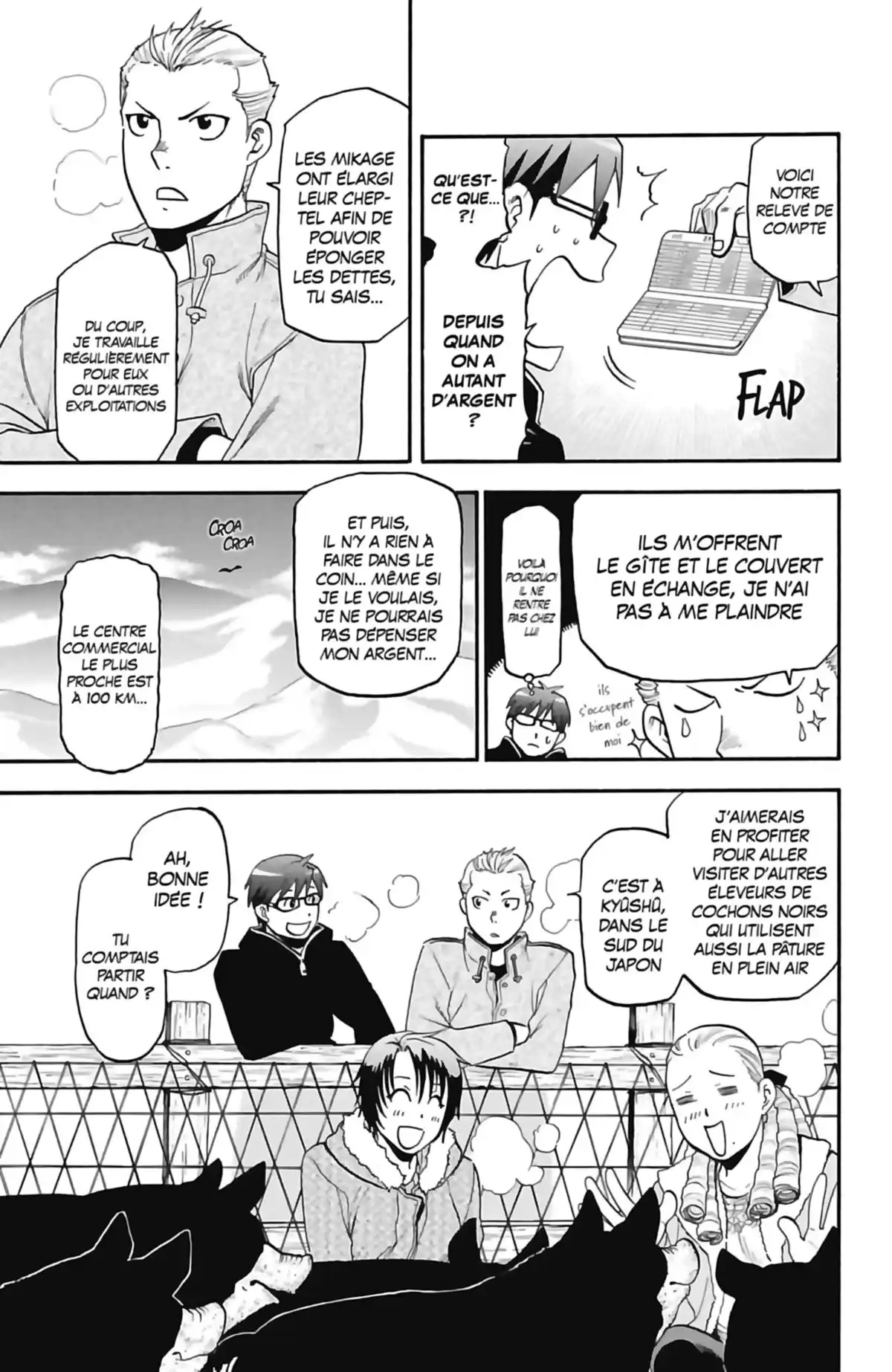 Silver Spoon – La cuillère d’argent Volume 14 page 150