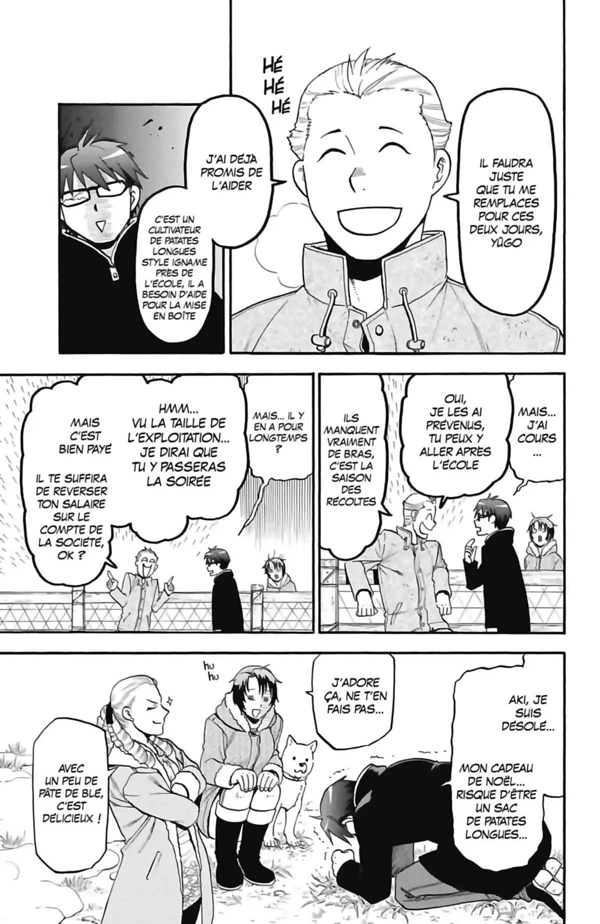 Silver Spoon – La cuillère d’argent Volume 14 page 152
