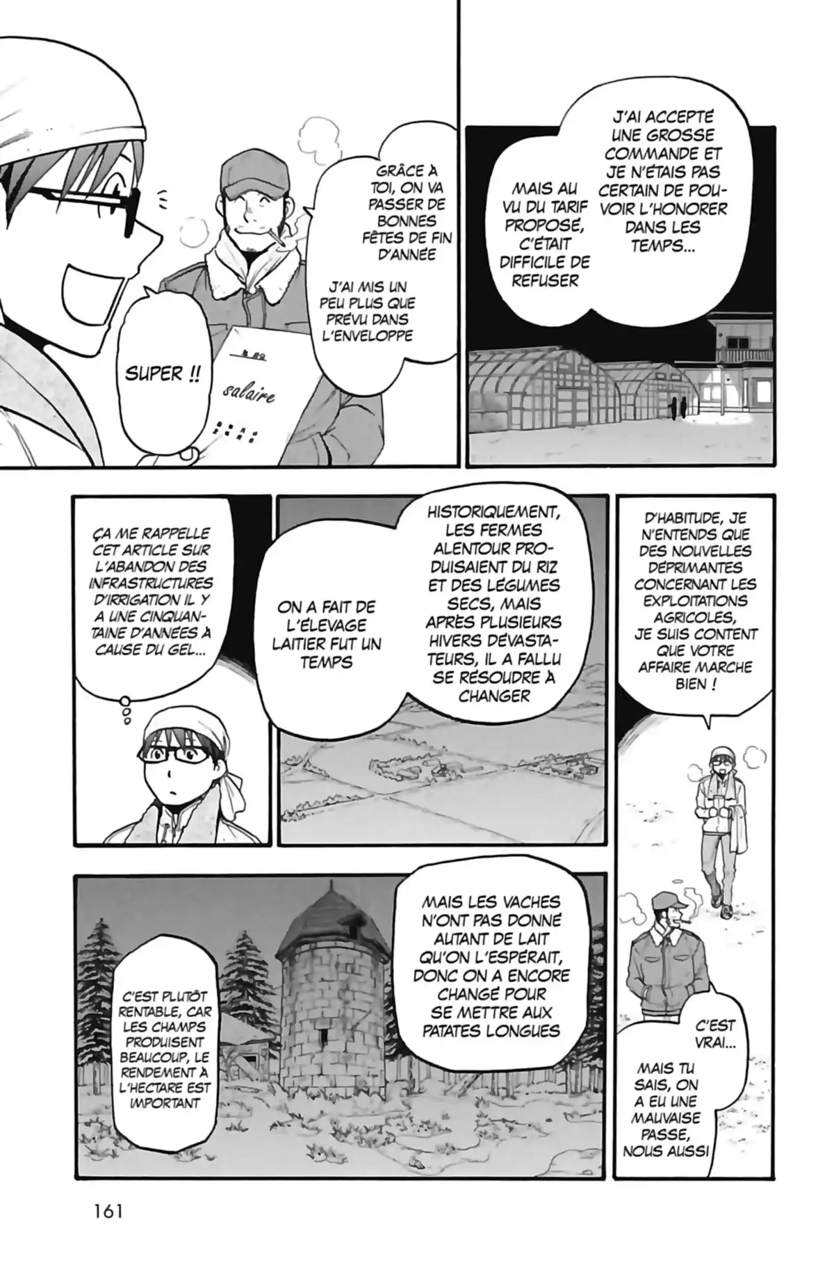 Silver Spoon – La cuillère d’argent Volume 14 page 154
