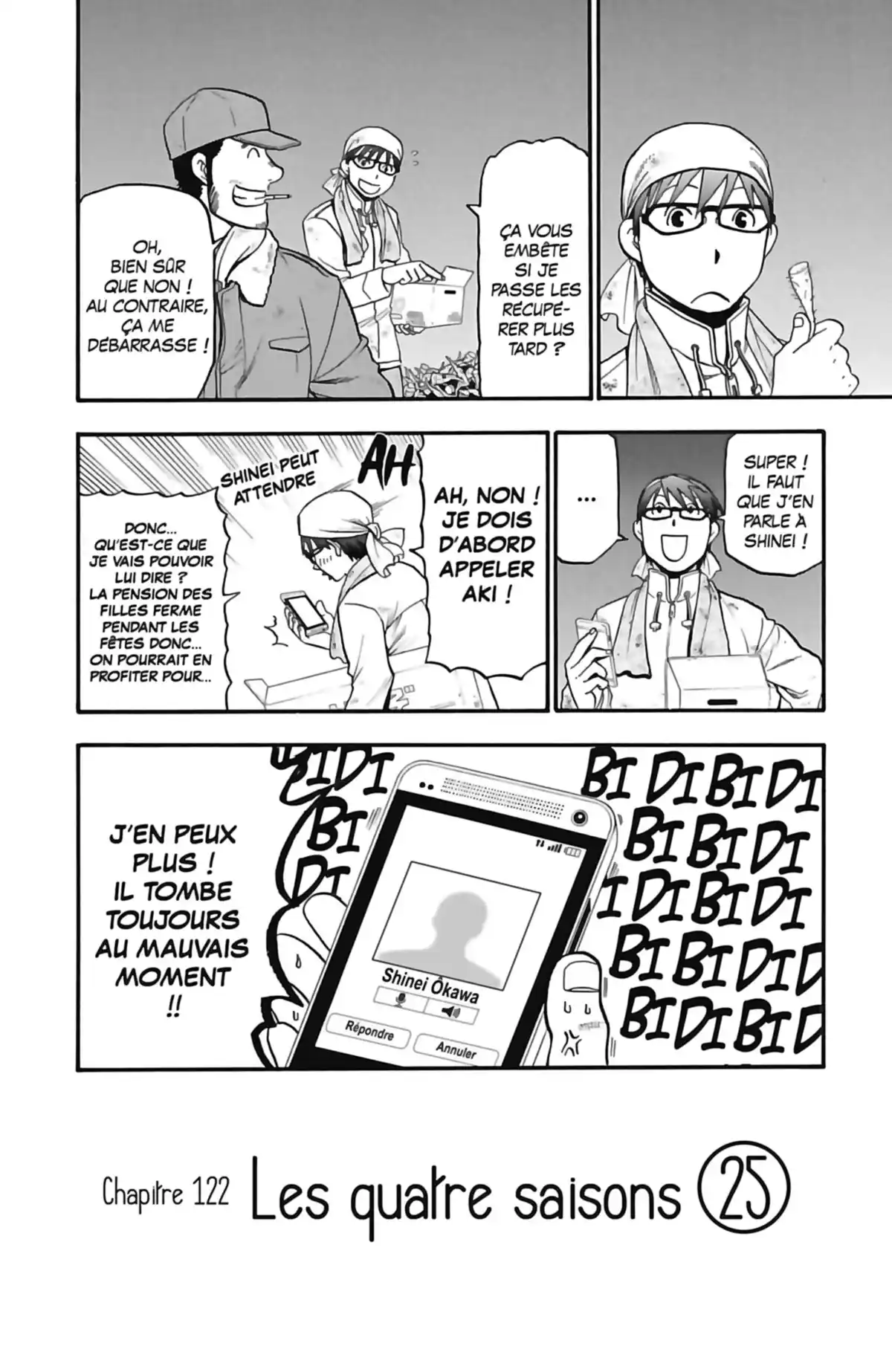 Silver Spoon – La cuillère d’argent Volume 14 page 160