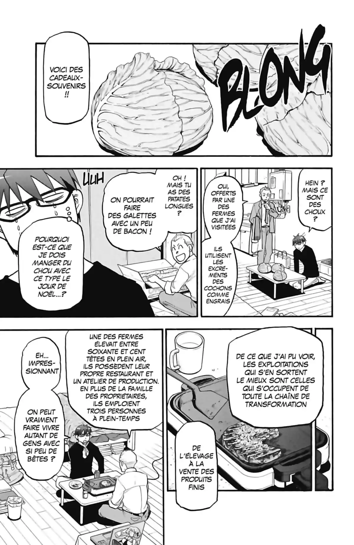 Silver Spoon – La cuillère d’argent Volume 14 page 161