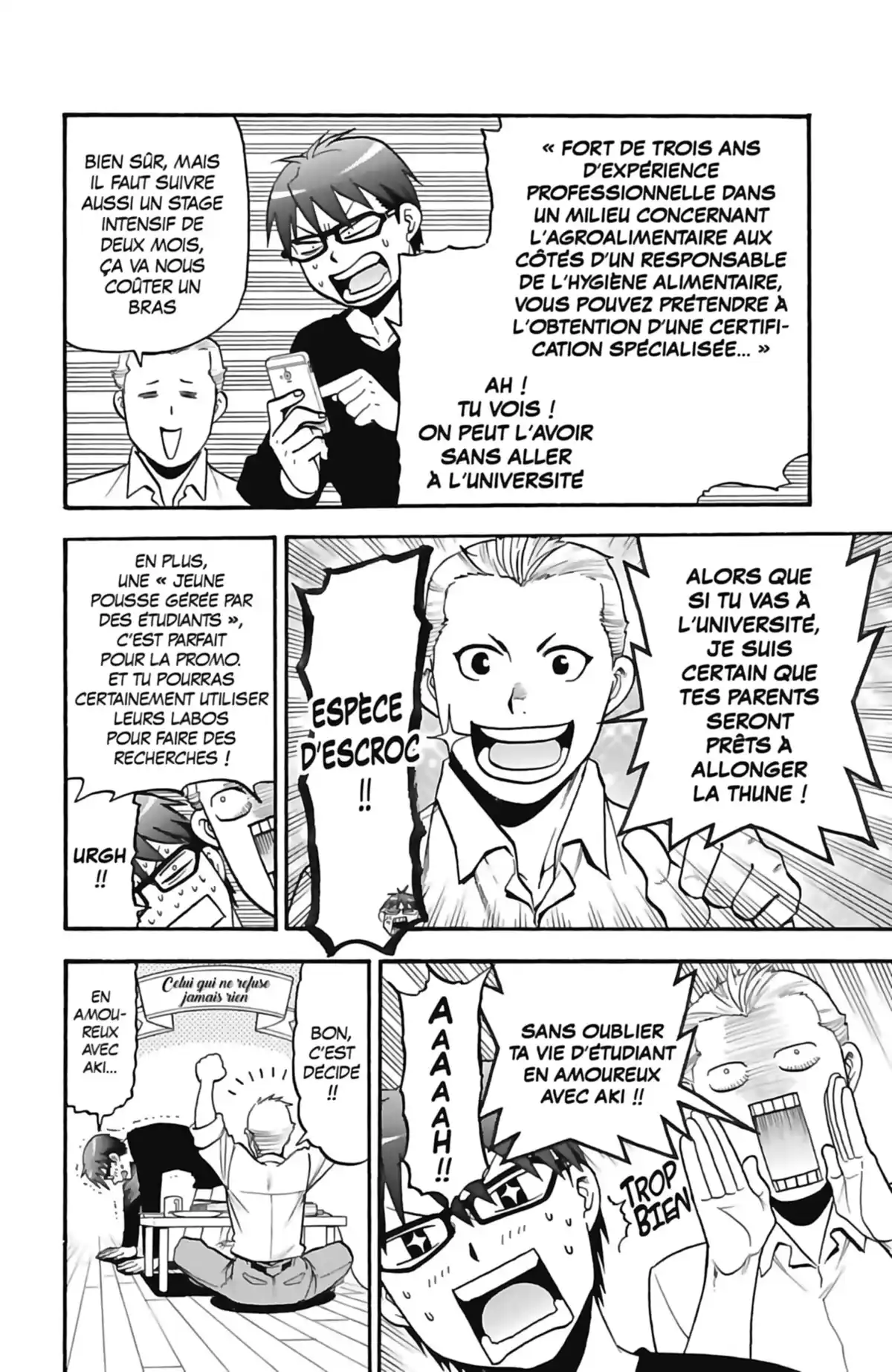 Silver Spoon – La cuillère d’argent Volume 14 page 164