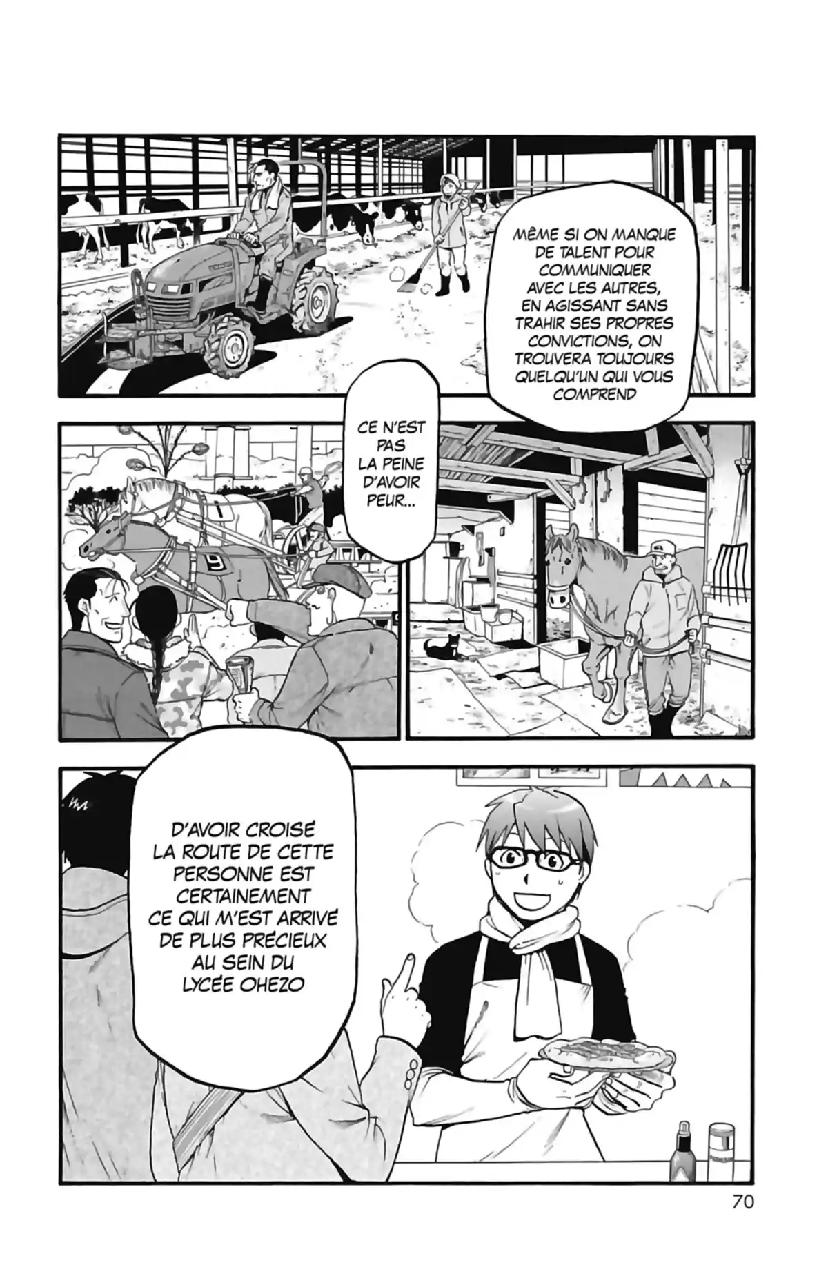 Silver Spoon – La cuillère d’argent Volume 14 page 67