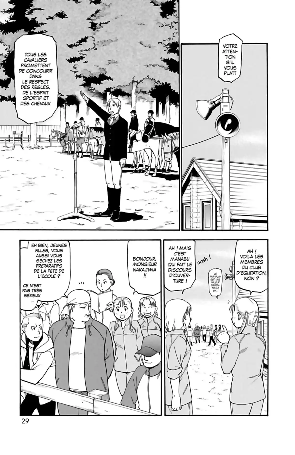 Silver Spoon – La cuillère d’argent Volume 6 page 28