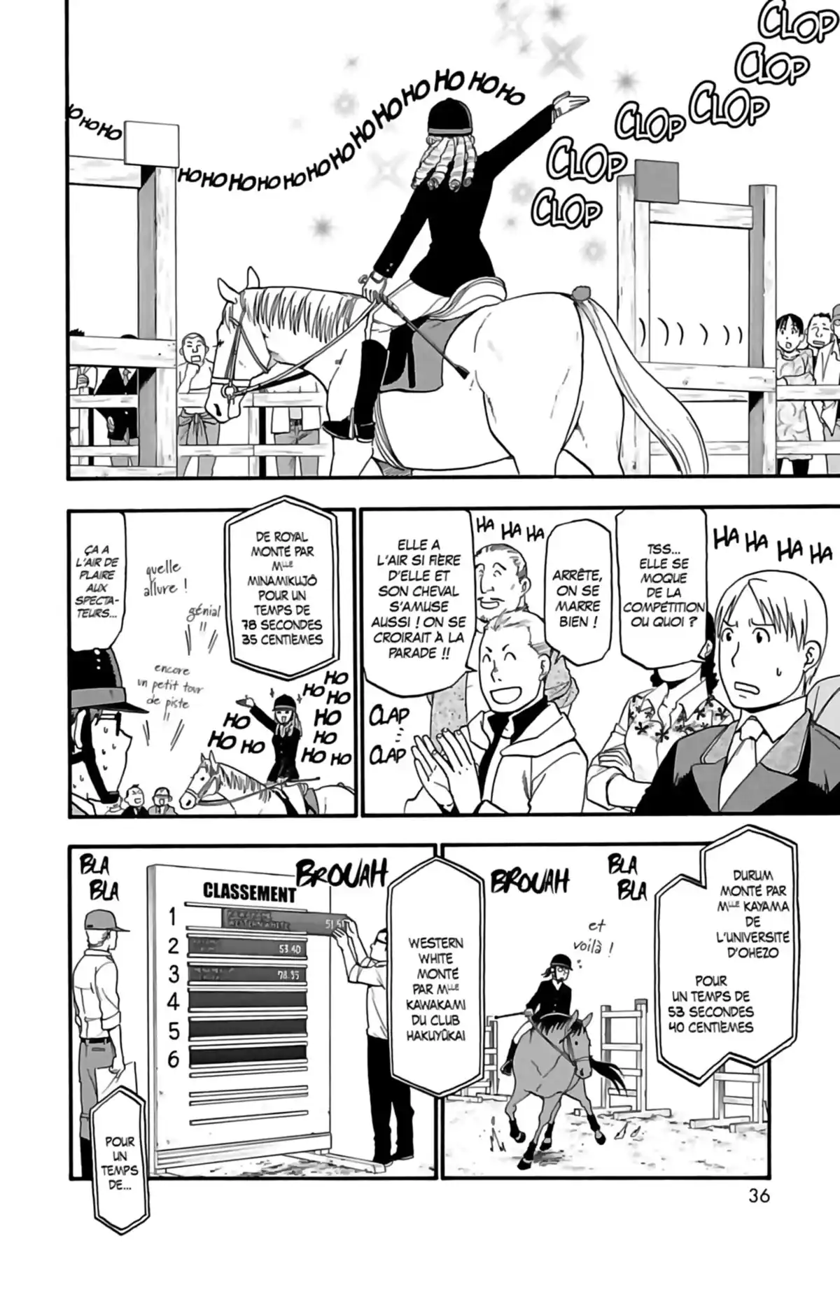 Silver Spoon – La cuillère d’argent Volume 6 page 35