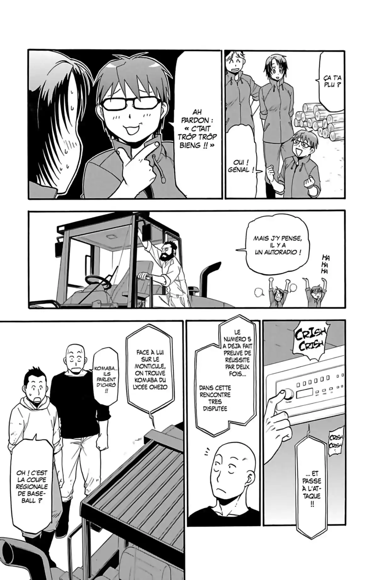 Silver Spoon – La cuillère d’argent Volume 7 page 112