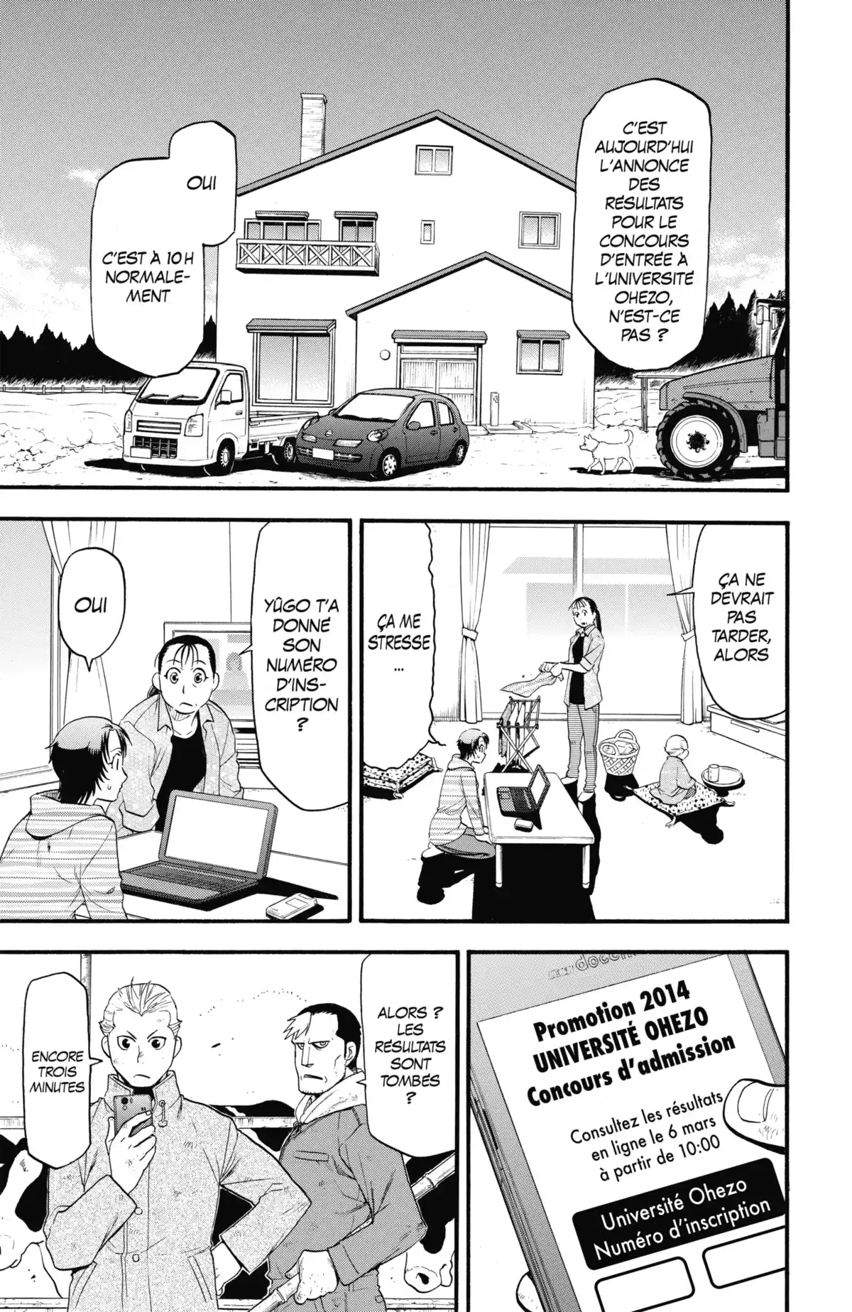 Silver Spoon – La cuillère d’argent Volume 15 page 104