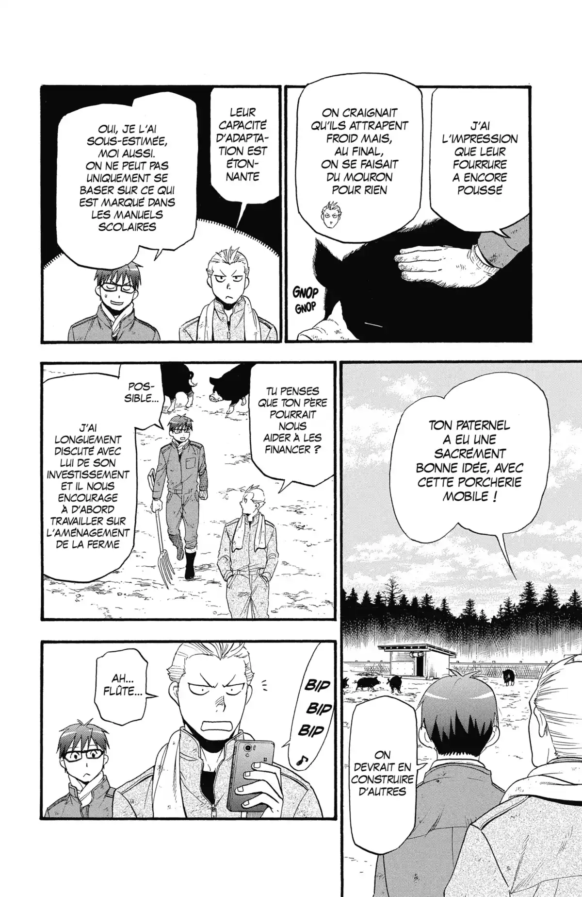 Silver Spoon – La cuillère d’argent Volume 15 page 126