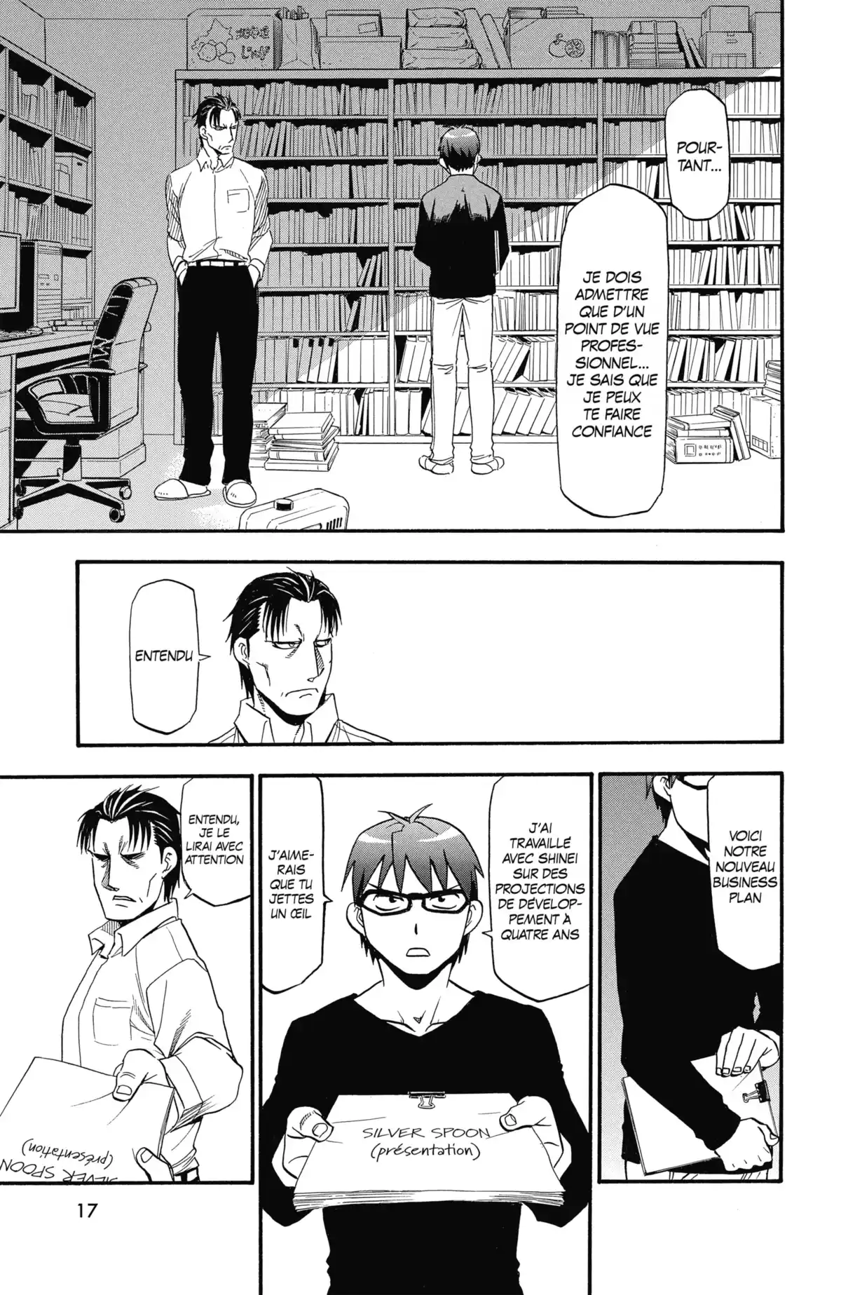 Silver Spoon – La cuillère d’argent Volume 15 page 19