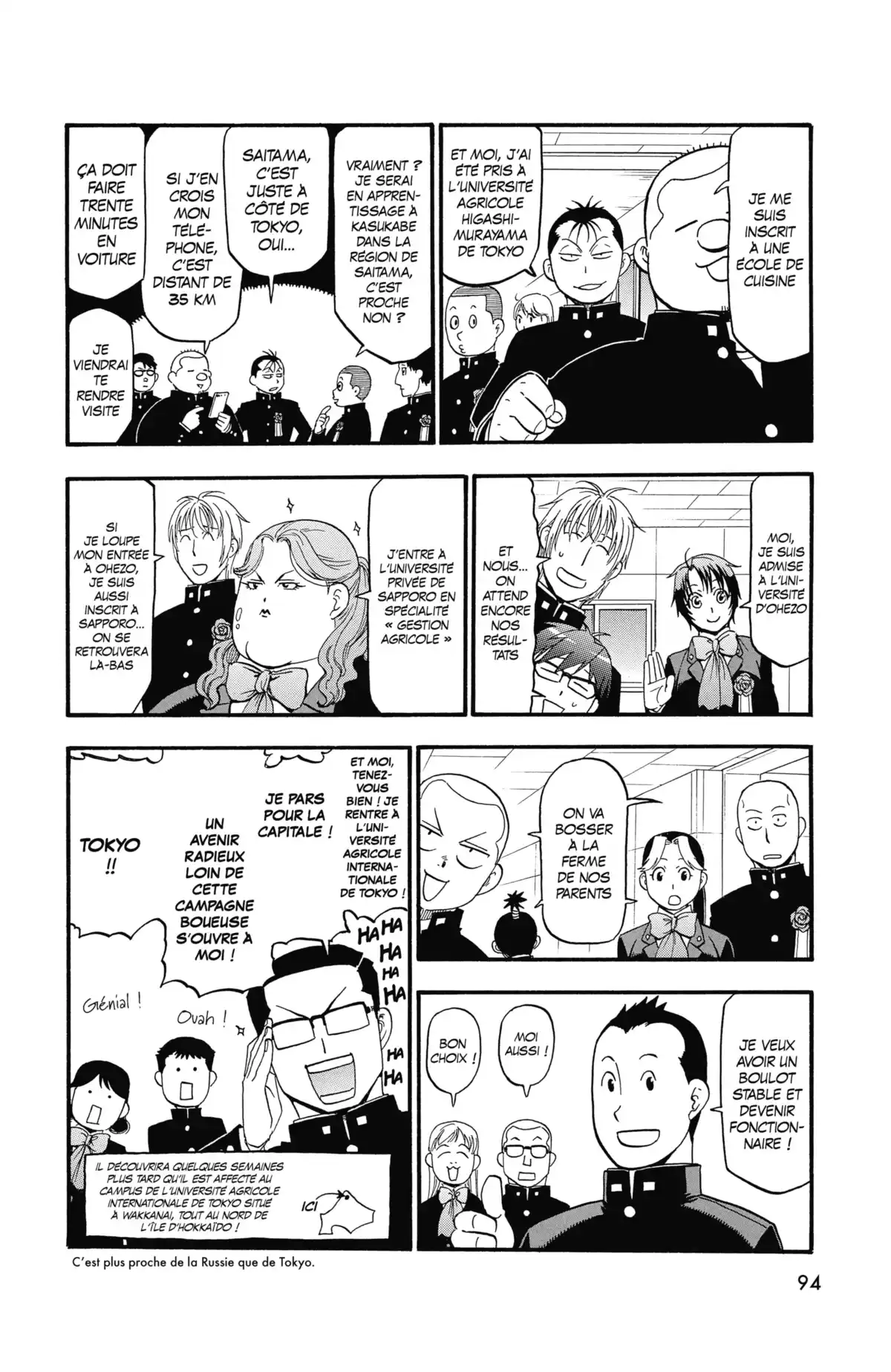 Silver Spoon – La cuillère d’argent Volume 15 page 92