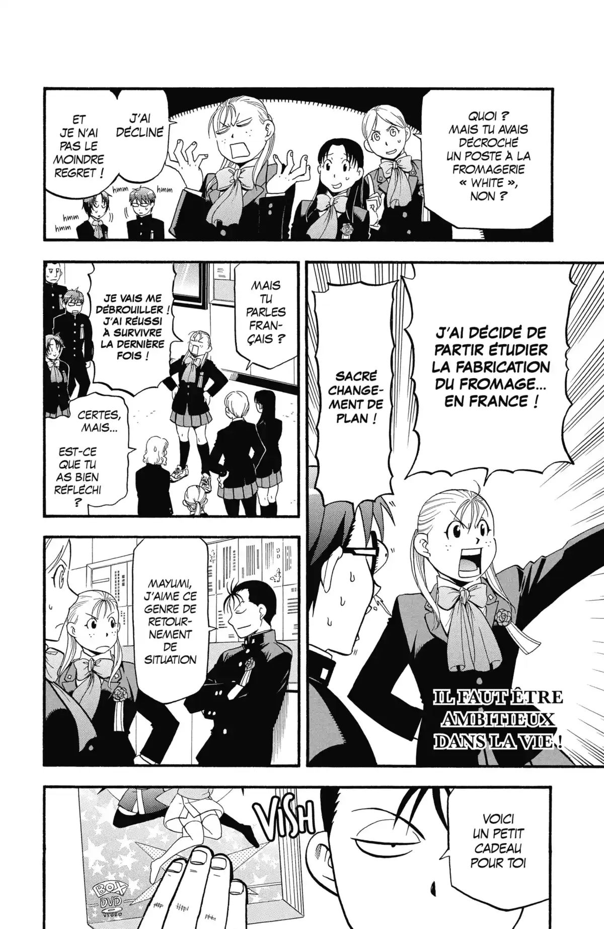 Silver Spoon – La cuillère d’argent Volume 15 page 94