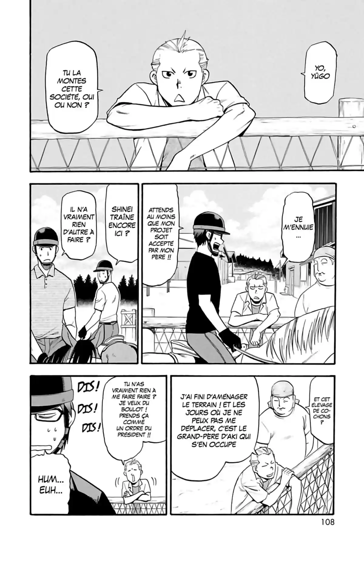 Silver Spoon – La cuillère d’argent Volume 12 page 103