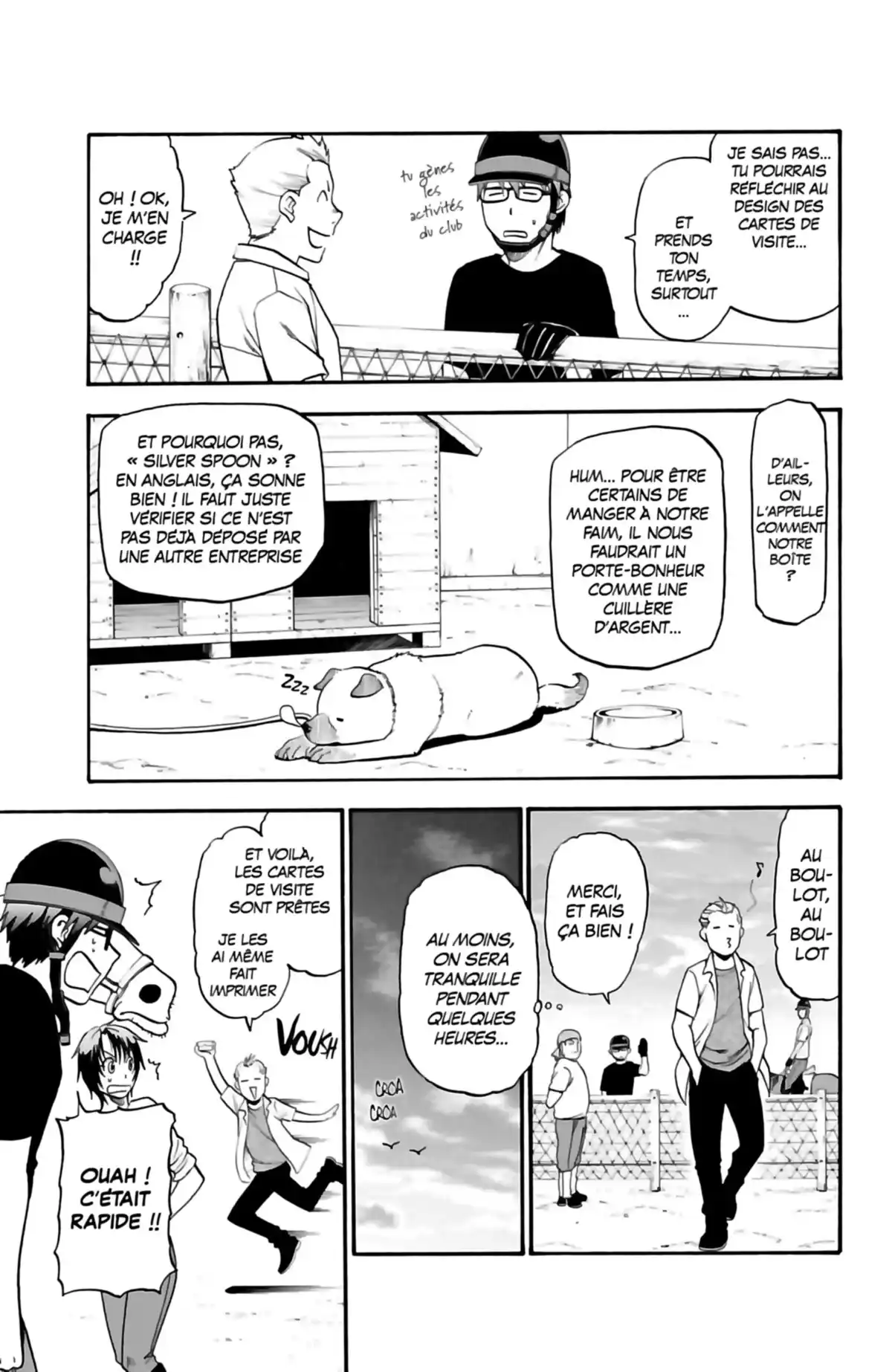 Silver Spoon – La cuillère d’argent Volume 12 page 104