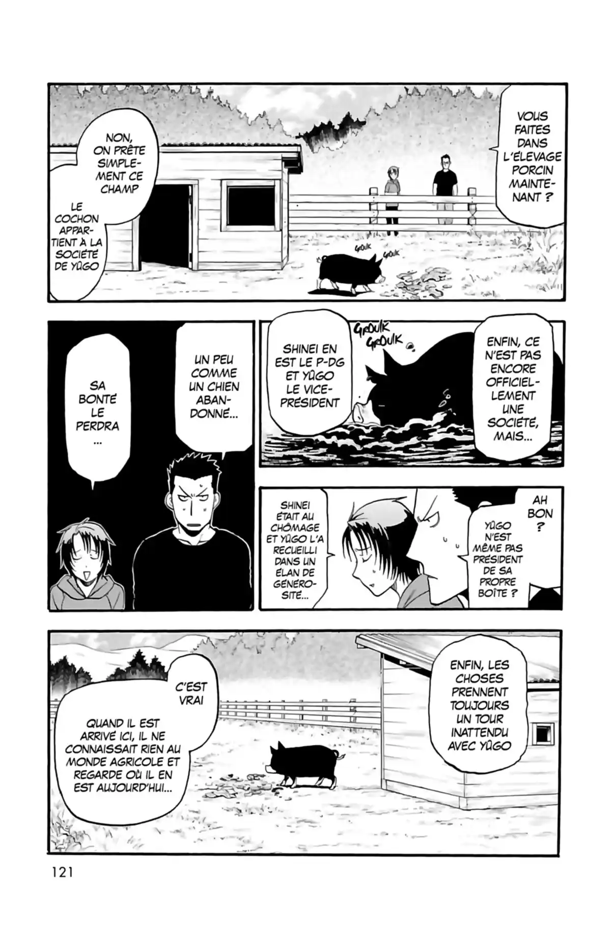 Silver Spoon – La cuillère d’argent Volume 12 page 116