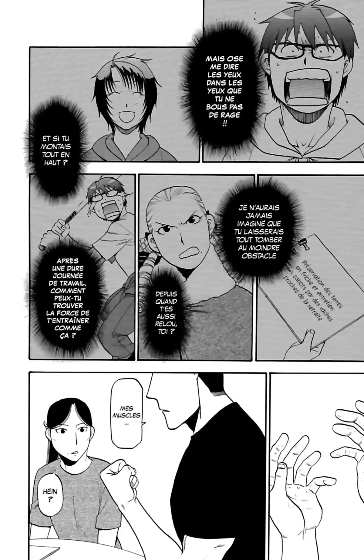 Silver Spoon – La cuillère d’argent Volume 12 page 132