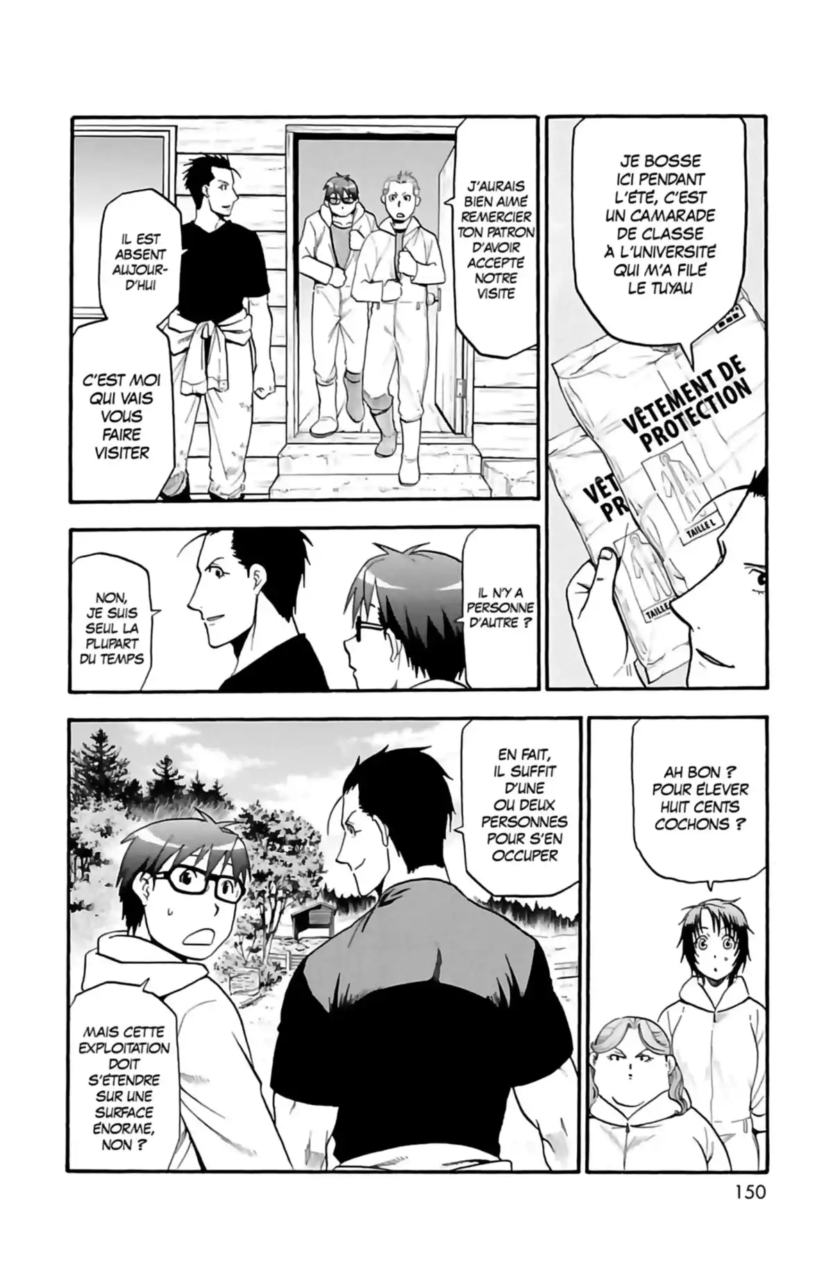 Silver Spoon – La cuillère d’argent Volume 12 page 143