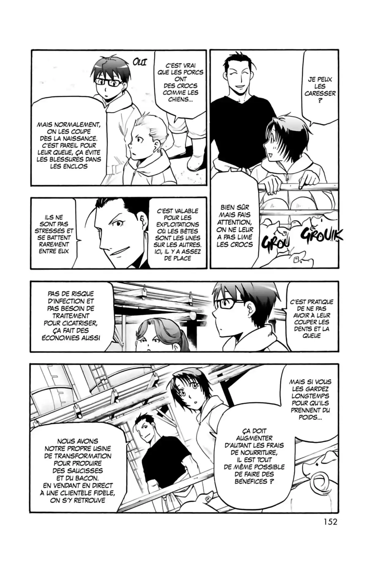 Silver Spoon – La cuillère d’argent Volume 12 page 145