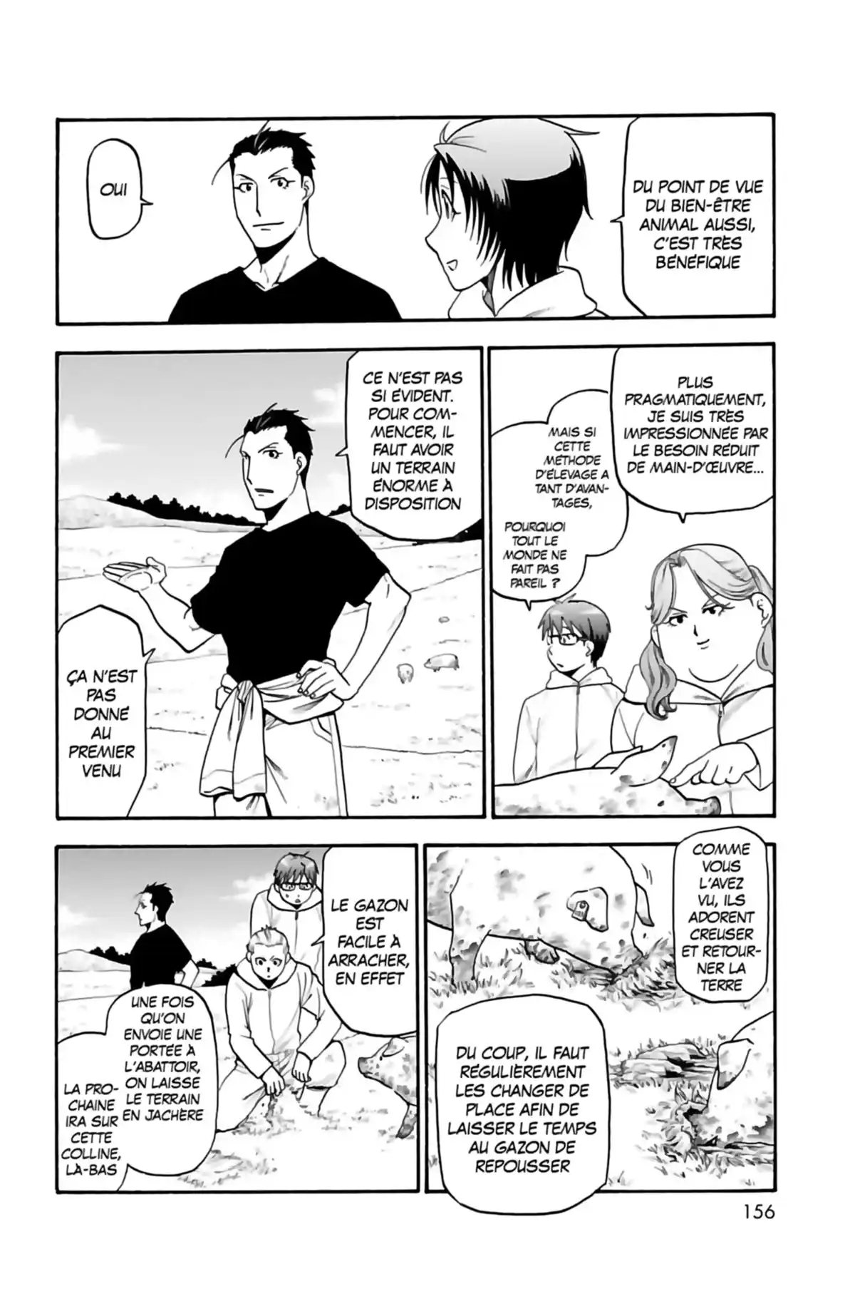 Silver Spoon – La cuillère d’argent Volume 12 page 149