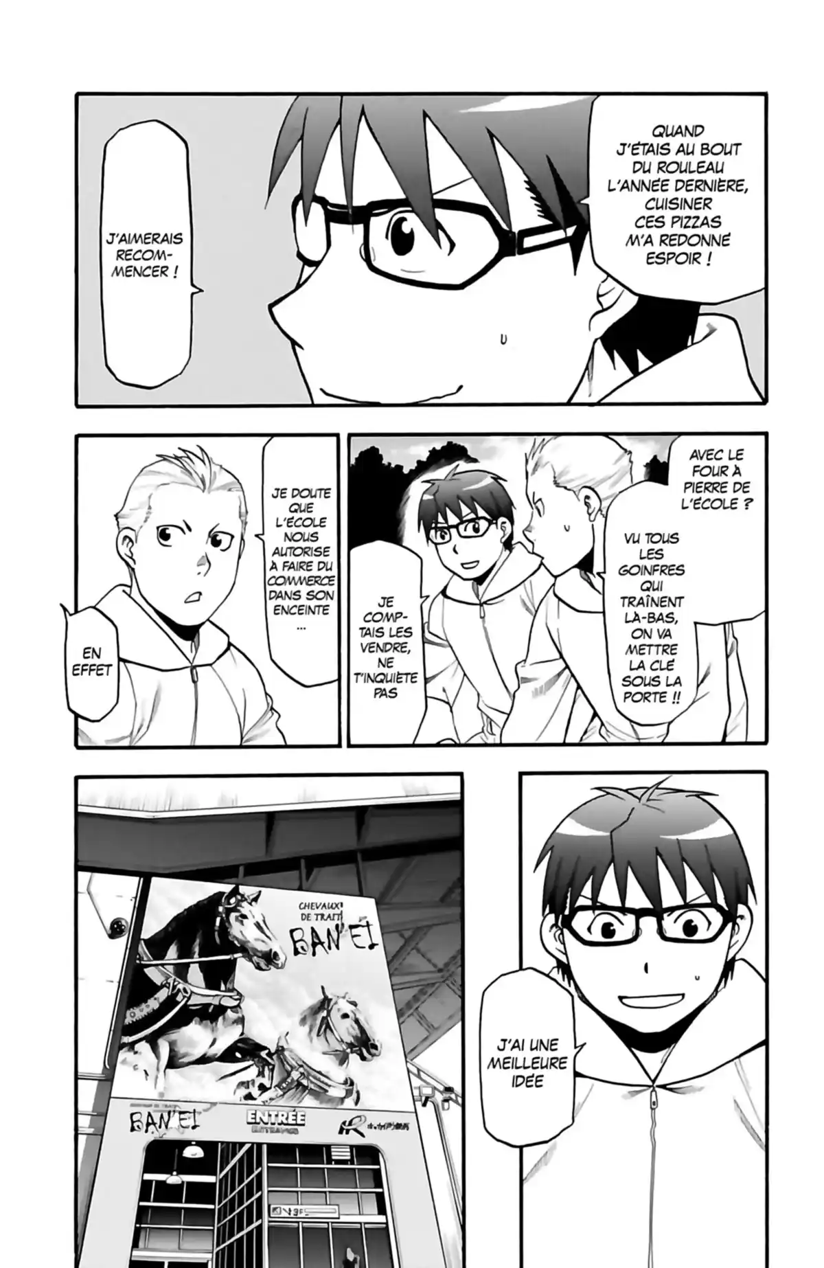 Silver Spoon – La cuillère d’argent Volume 12 page 152