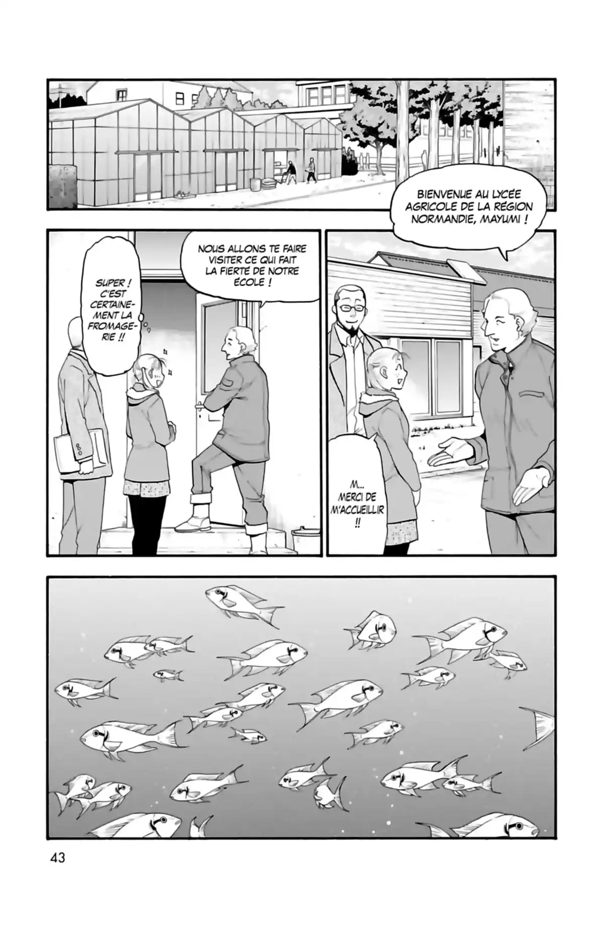 Silver Spoon – La cuillère d’argent Volume 12 page 42